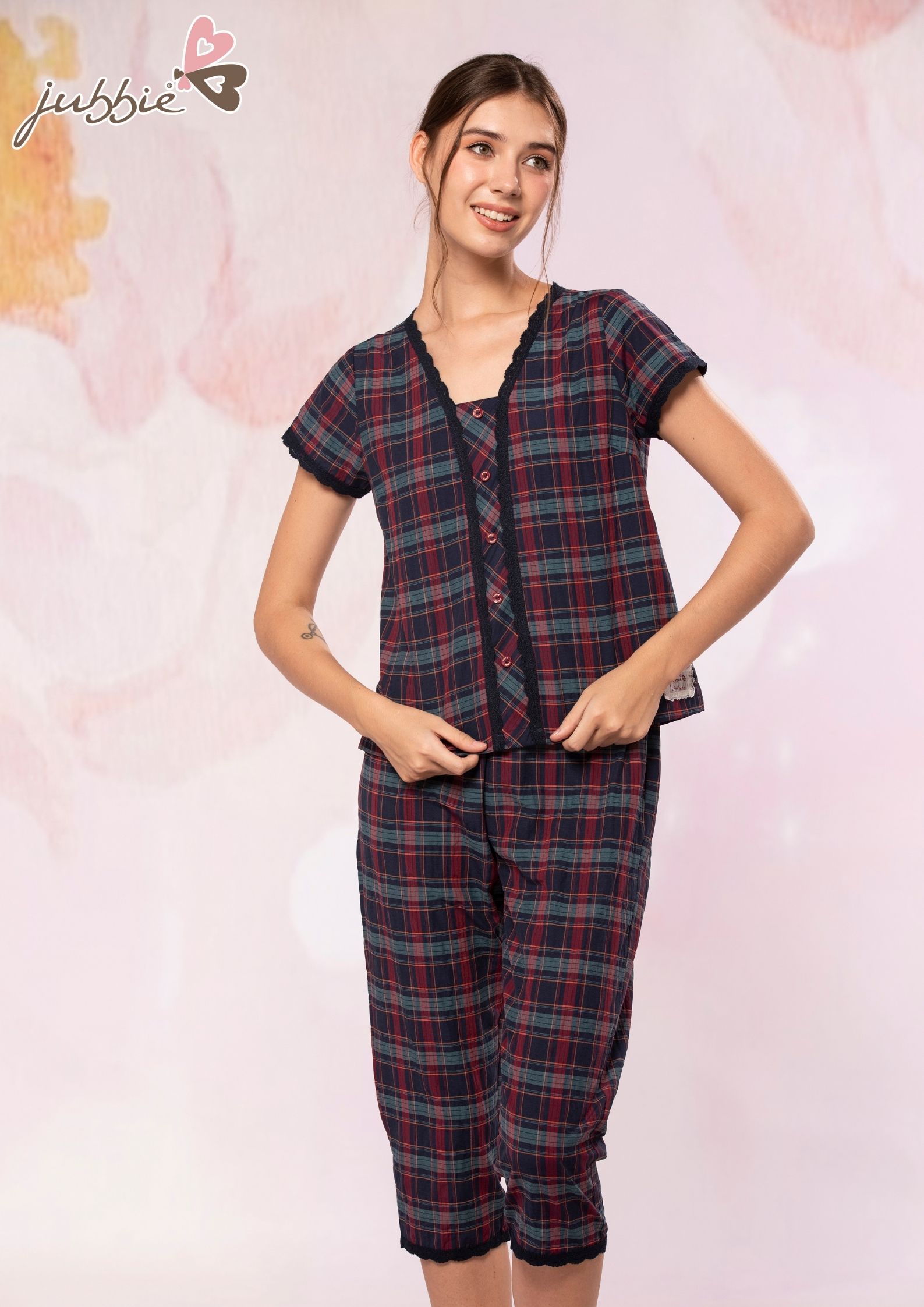 BL Cổ nẹp ren đen - 32456
