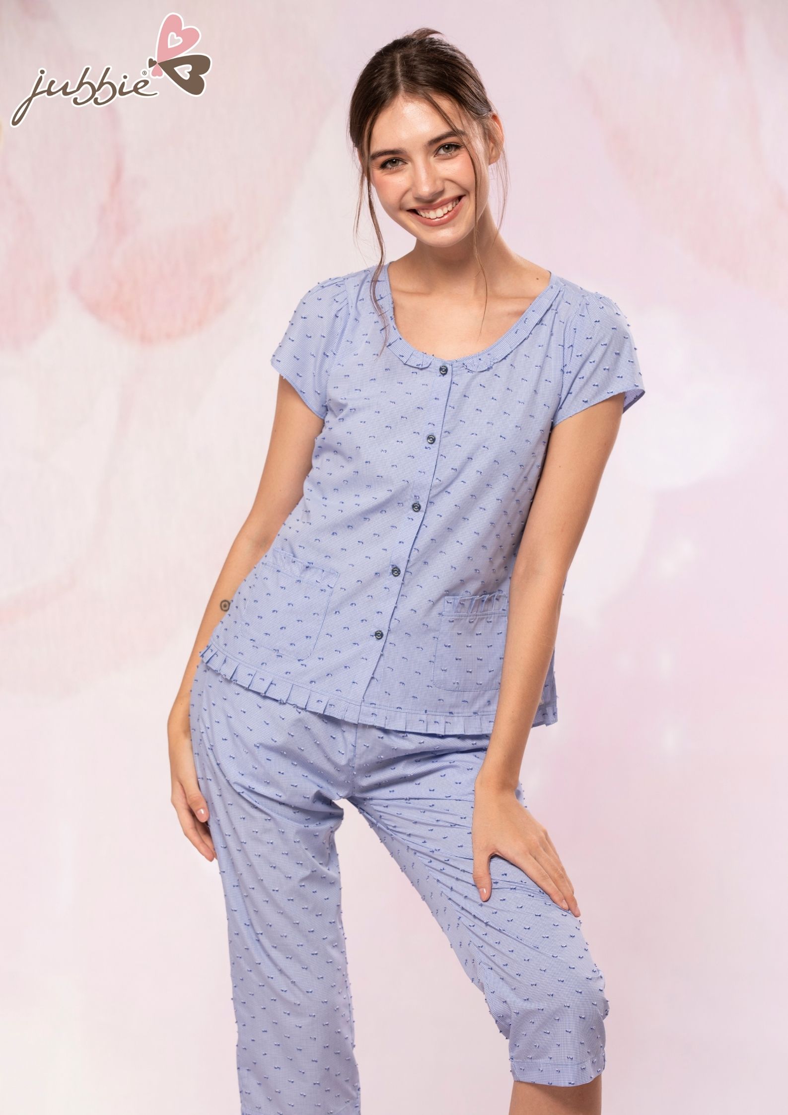 BL cổ tròn viền bèo - 32481