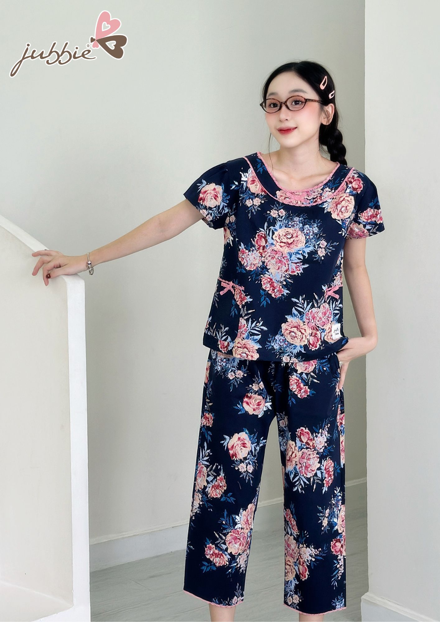 BL Cổ tròn viền ren - 32560