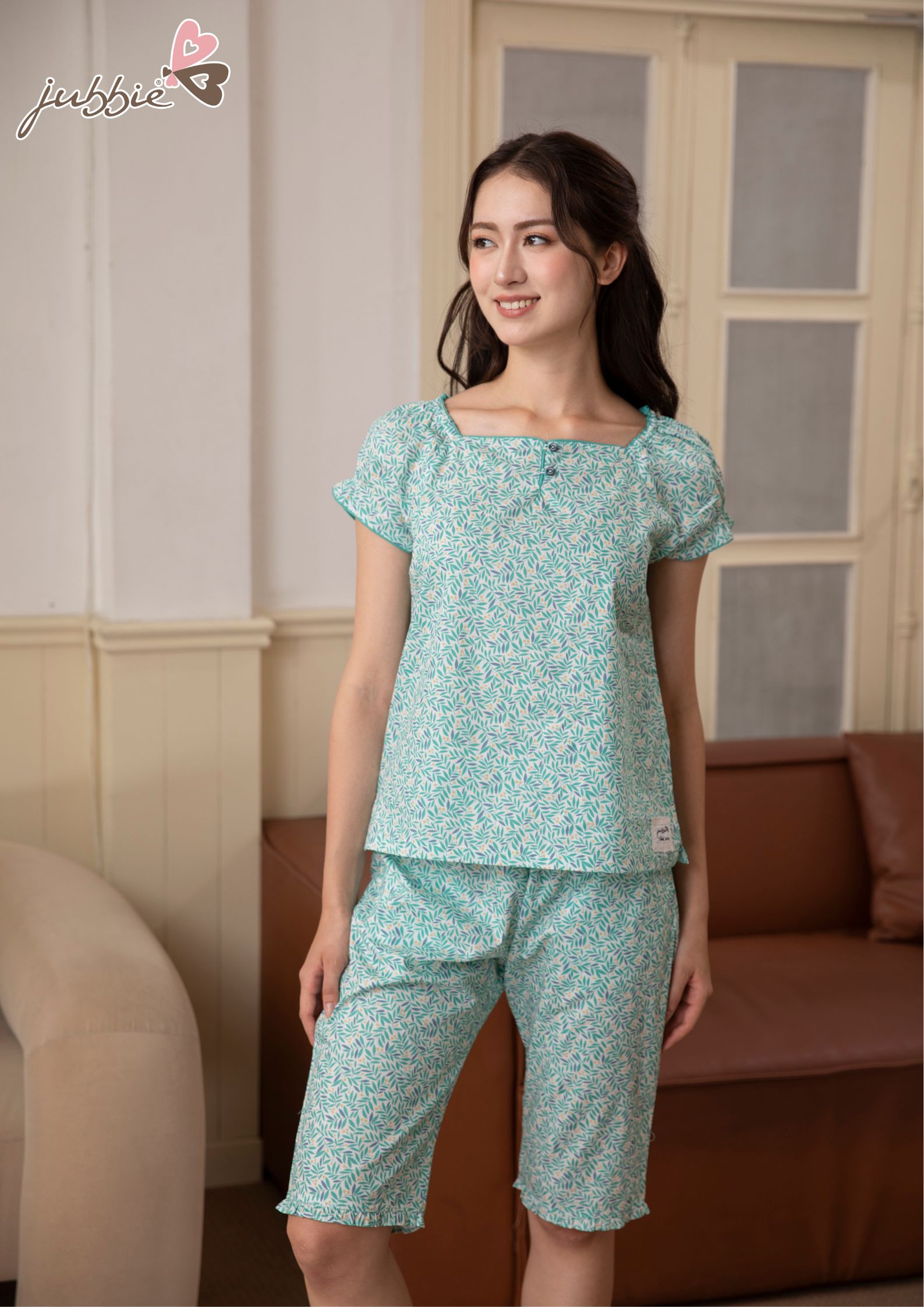 BL Cổ vuông tay bồng - 32568