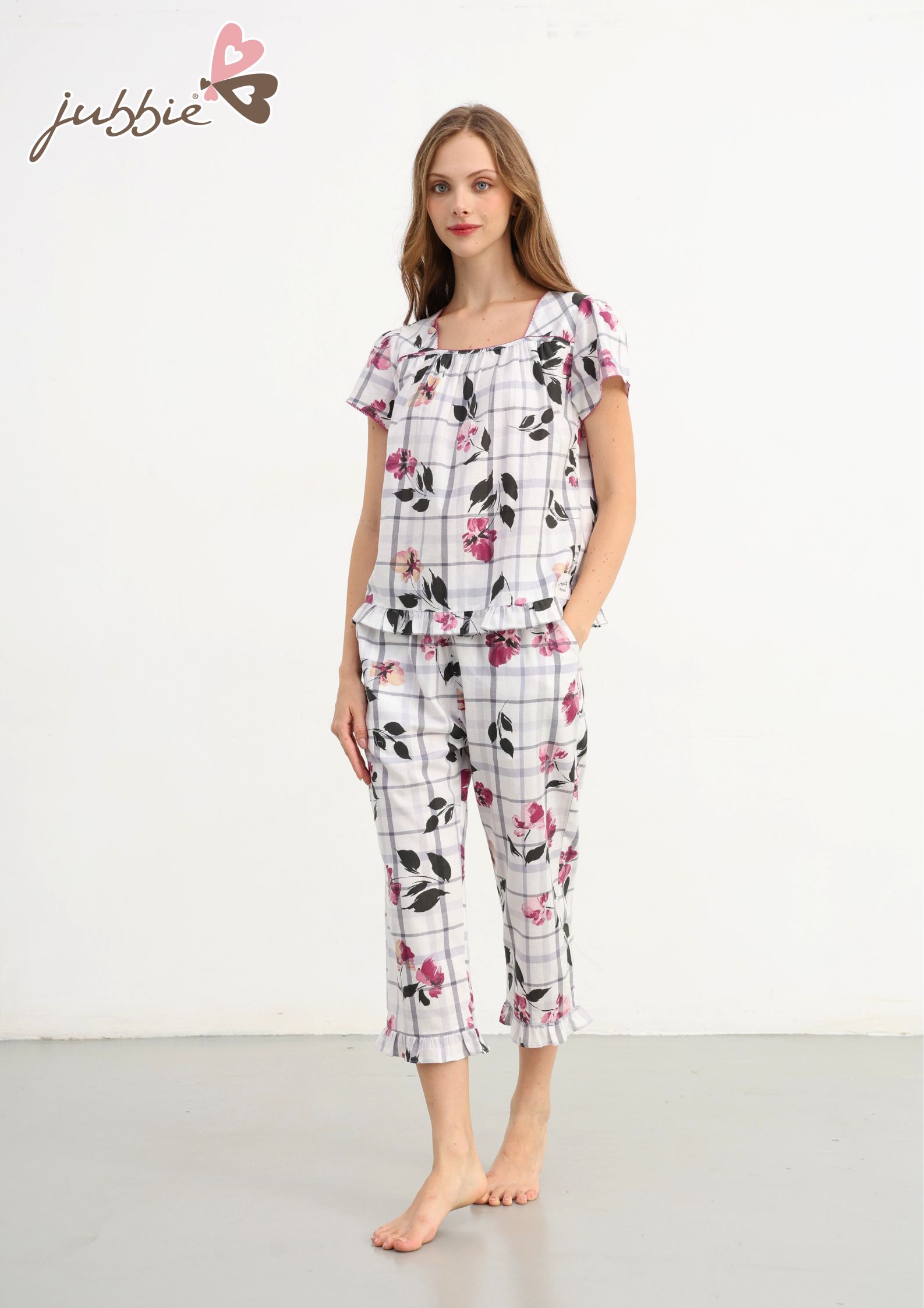 BLD Cổ vuông lai bèo - 32581