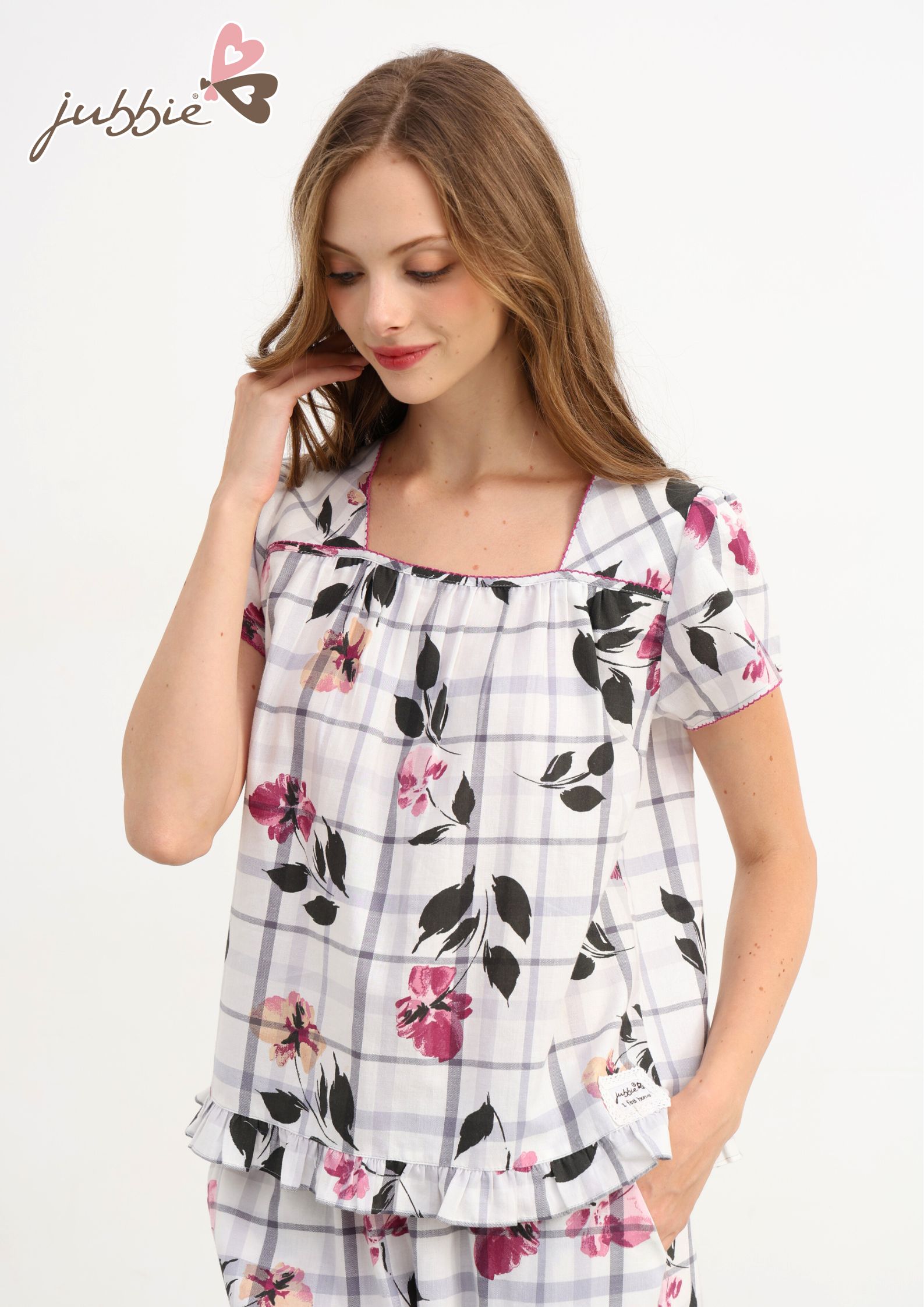 BLD Cổ vuông lai bèo - 32581