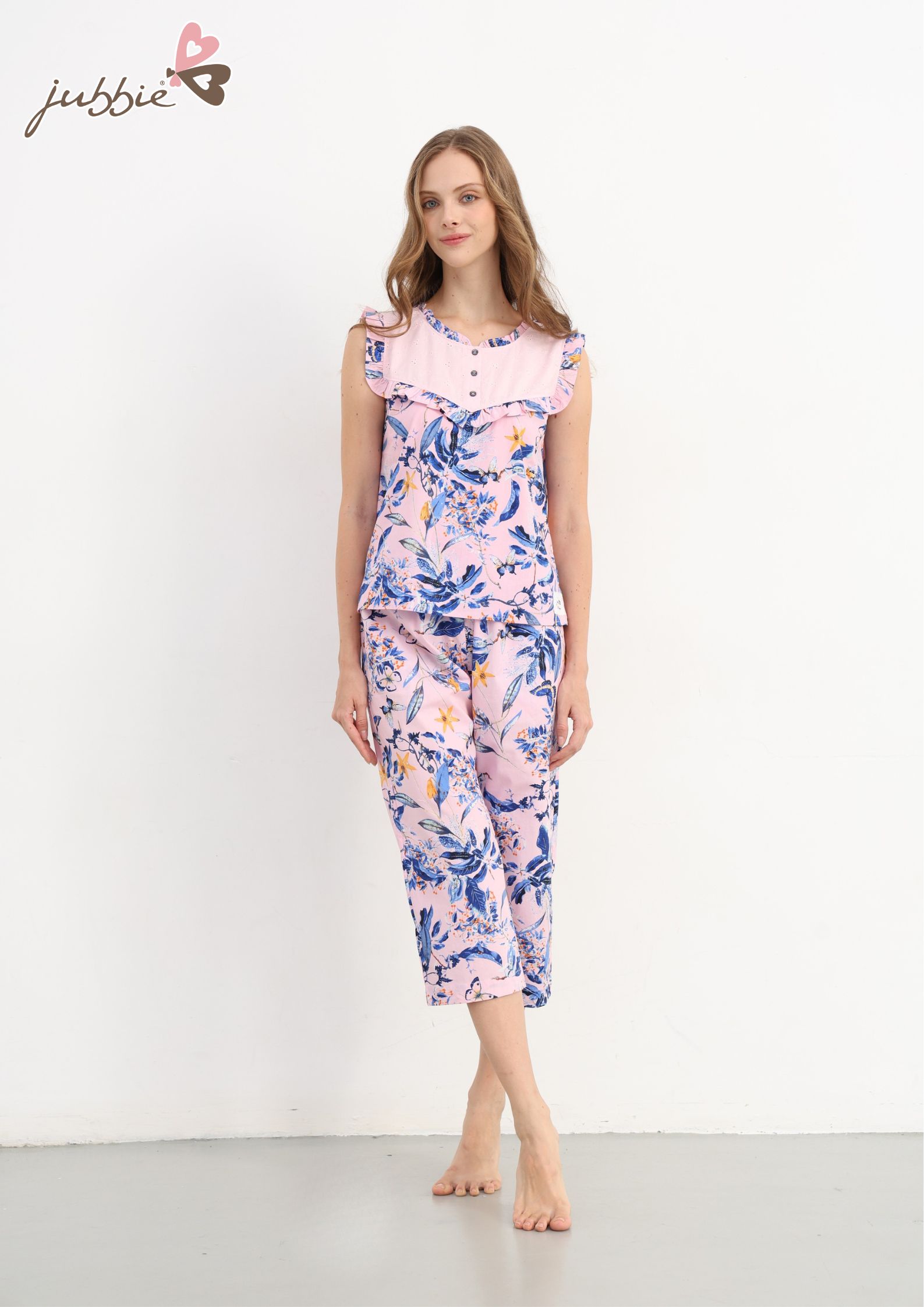 BLD Cổ tròn viền bèo - 32583