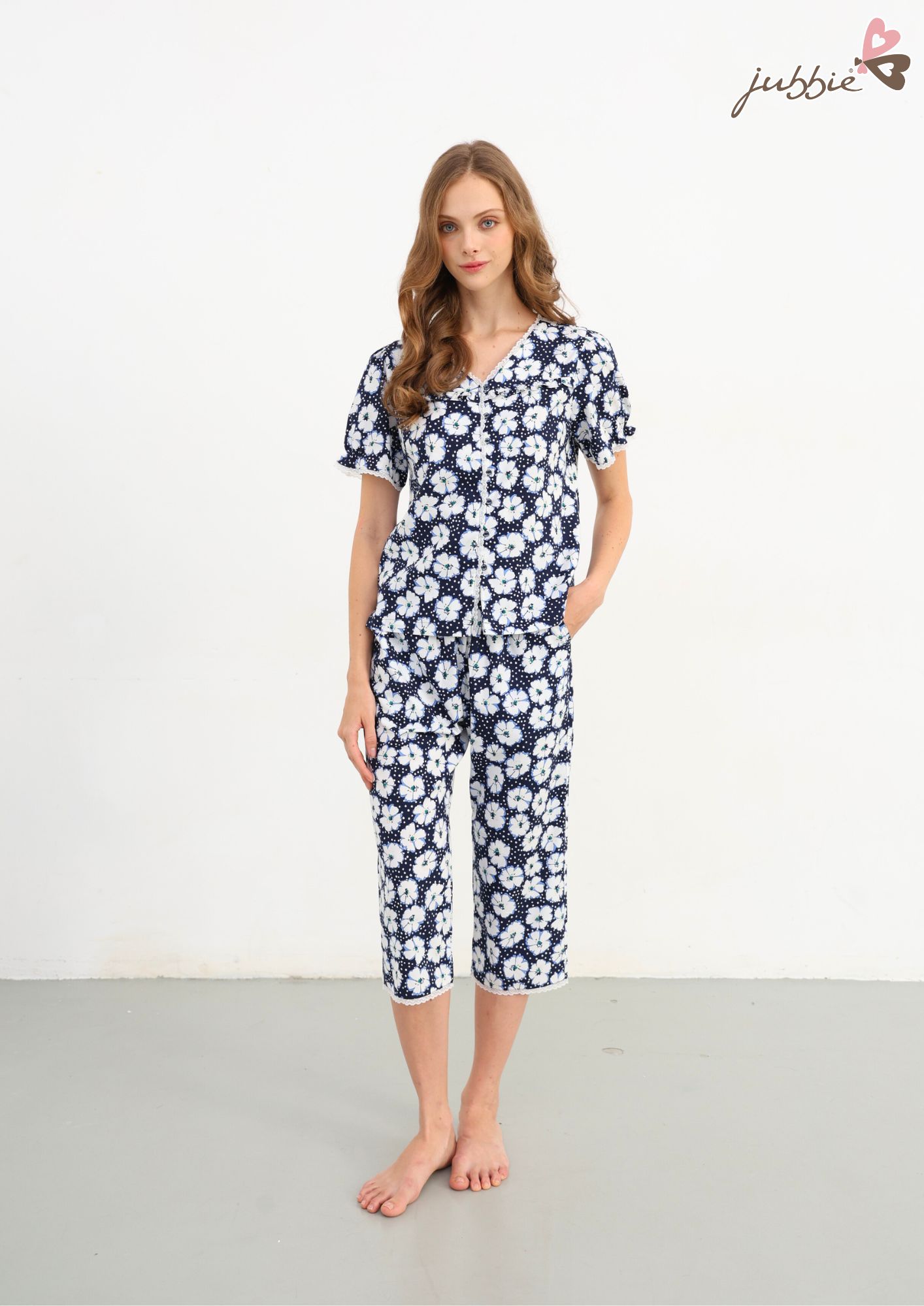 BL Cổ V viền ren - 32587