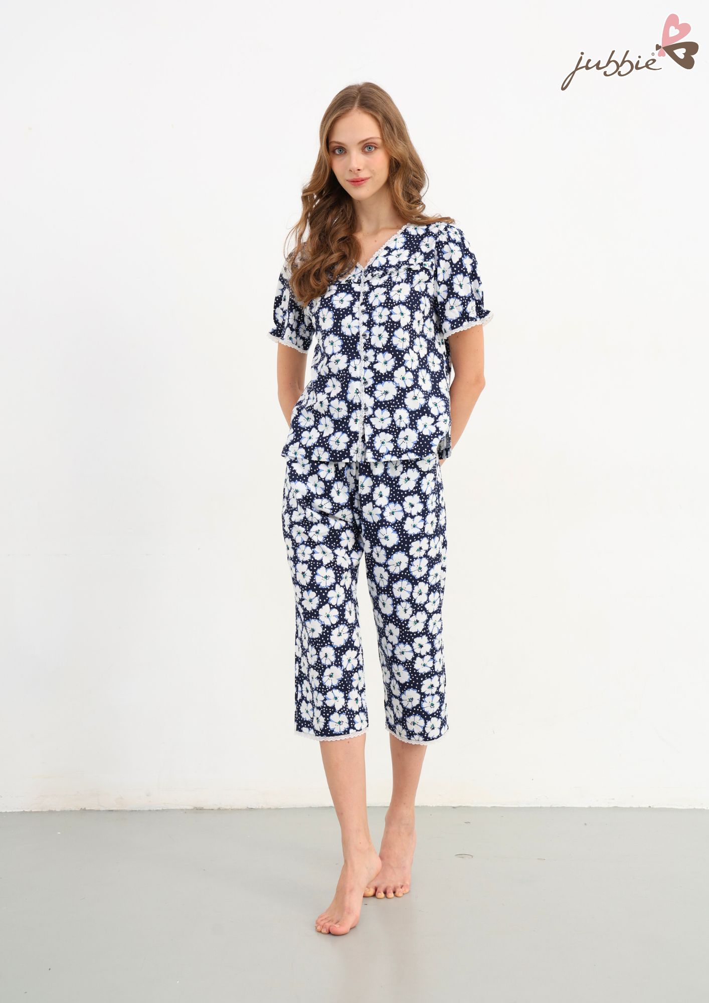 BL Cổ V viền ren - 32587