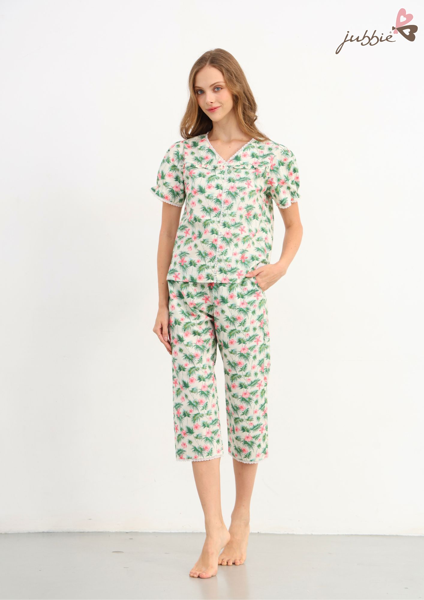 BL Cổ V viền ren - 32587