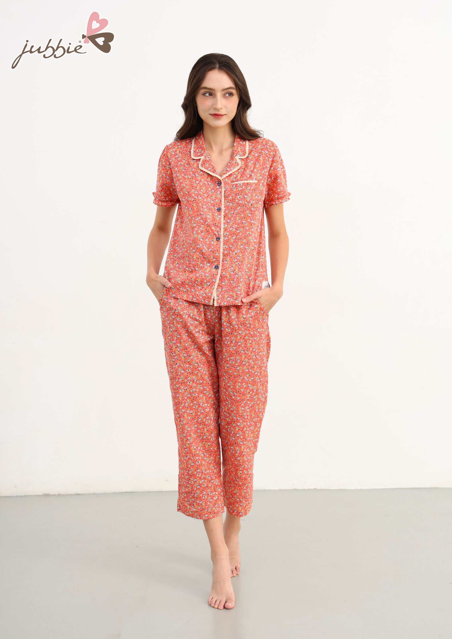 BL Cổ danton viền ren - 32590