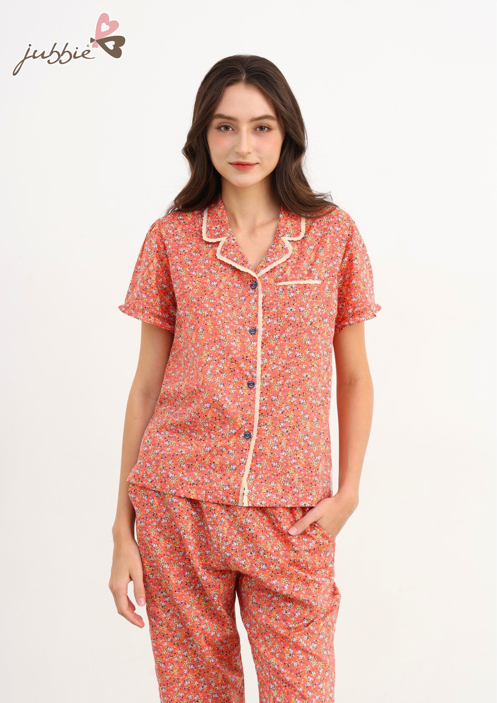 BL Cổ danton viền ren - 32590