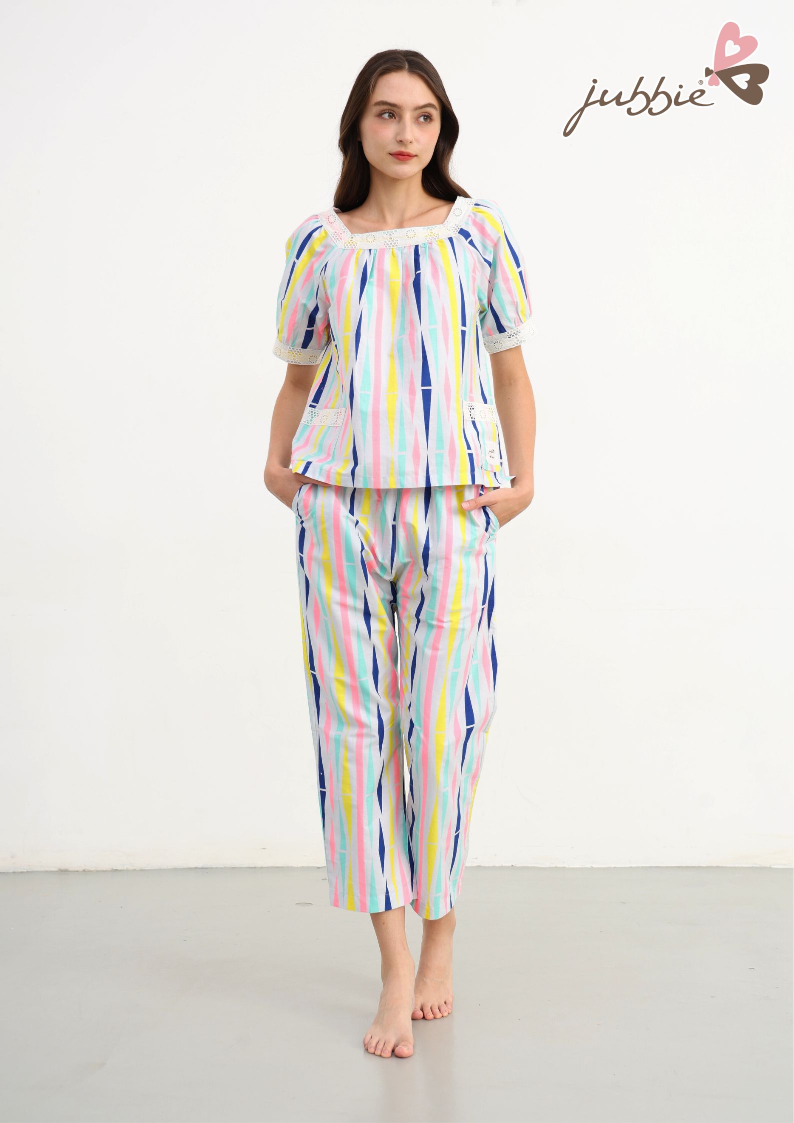 BLD Cổ vuông ren - 32596