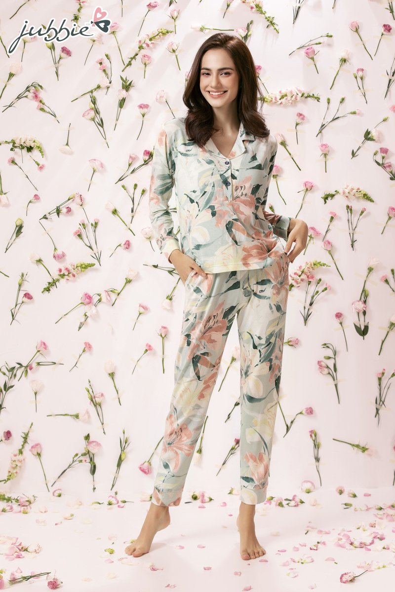 Bộ dài tay bo cổ bẻ - 40276