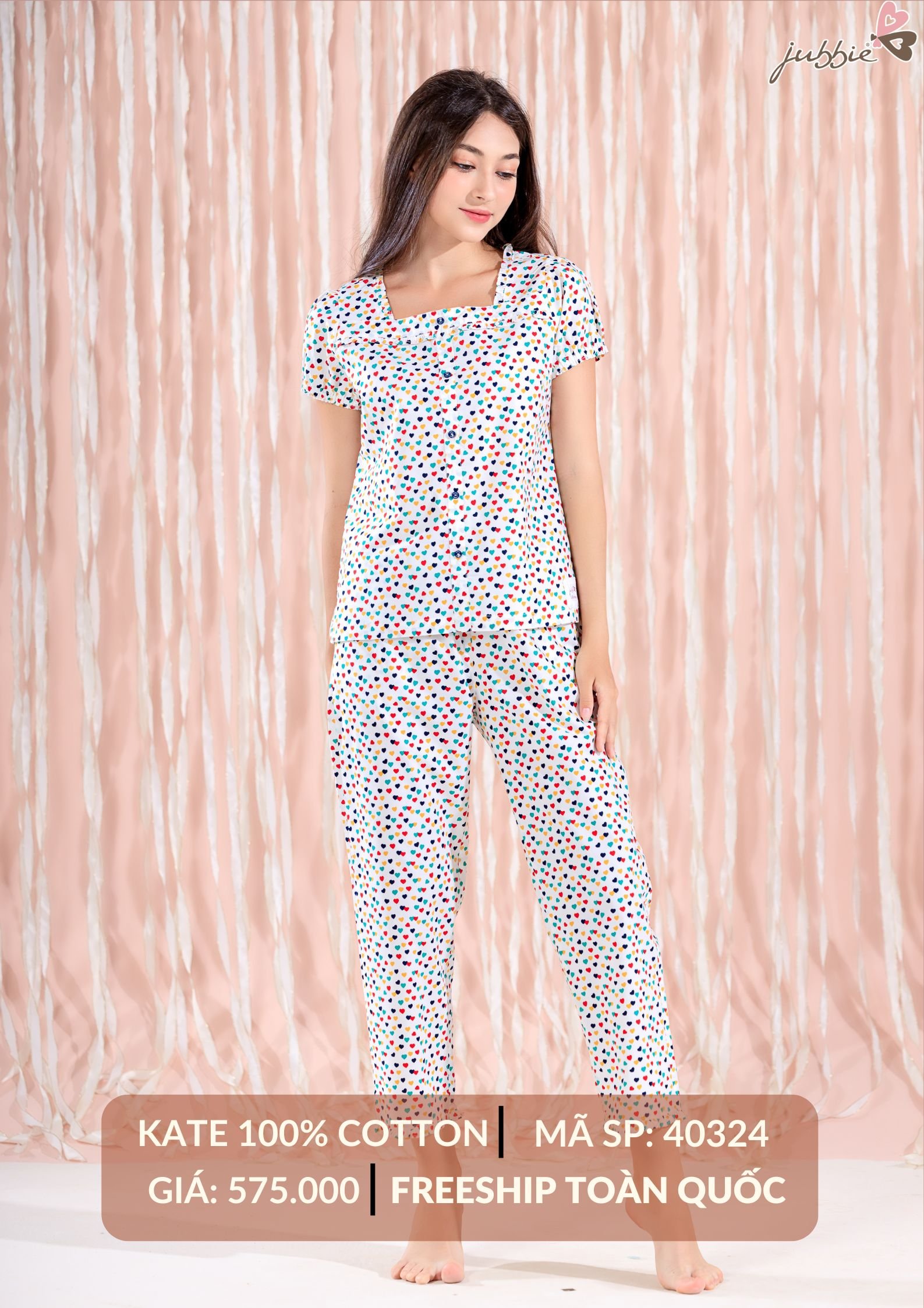 BD cổ vuông đô nhún - 40324