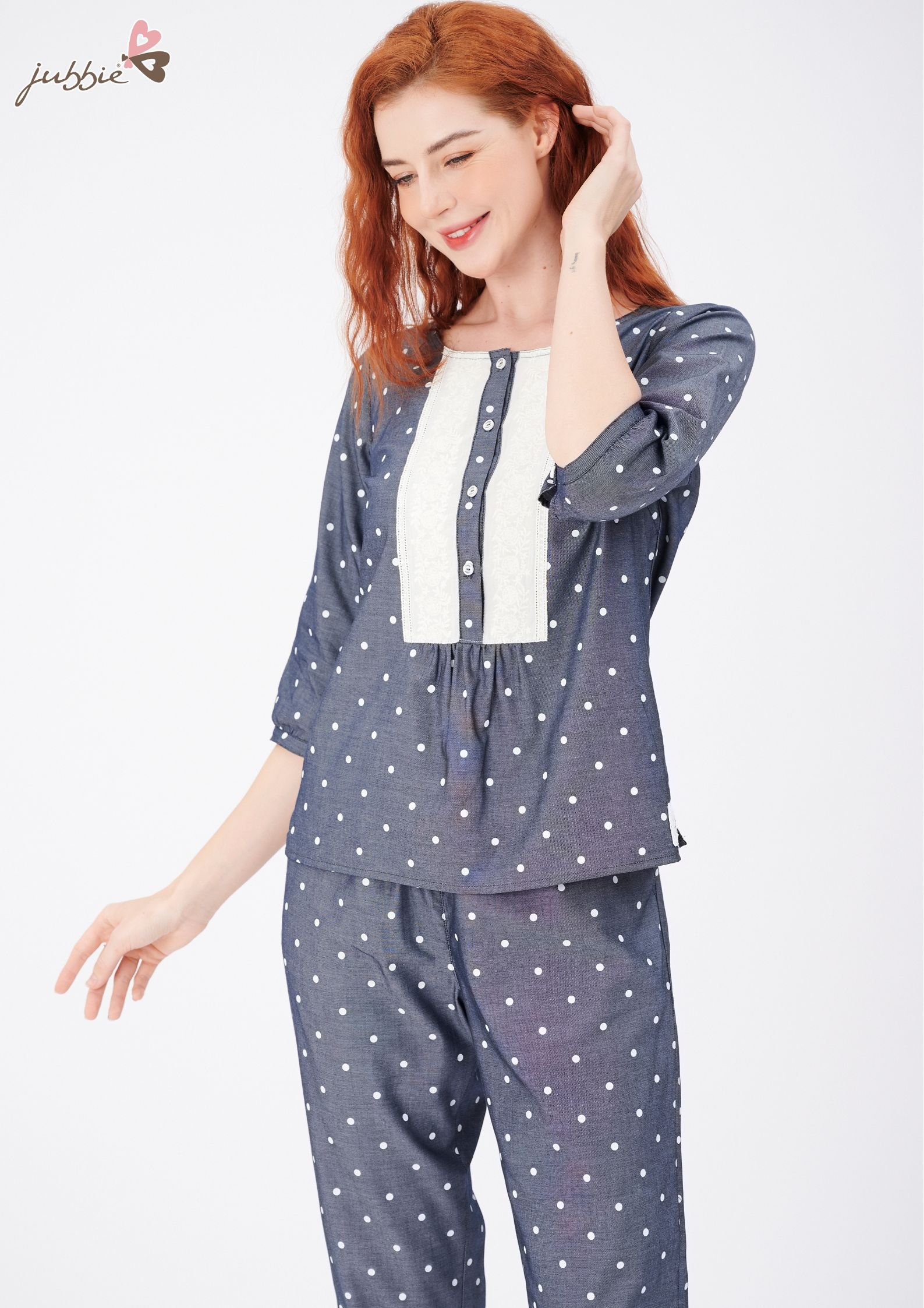 BD áo phối ren trắng - 40331