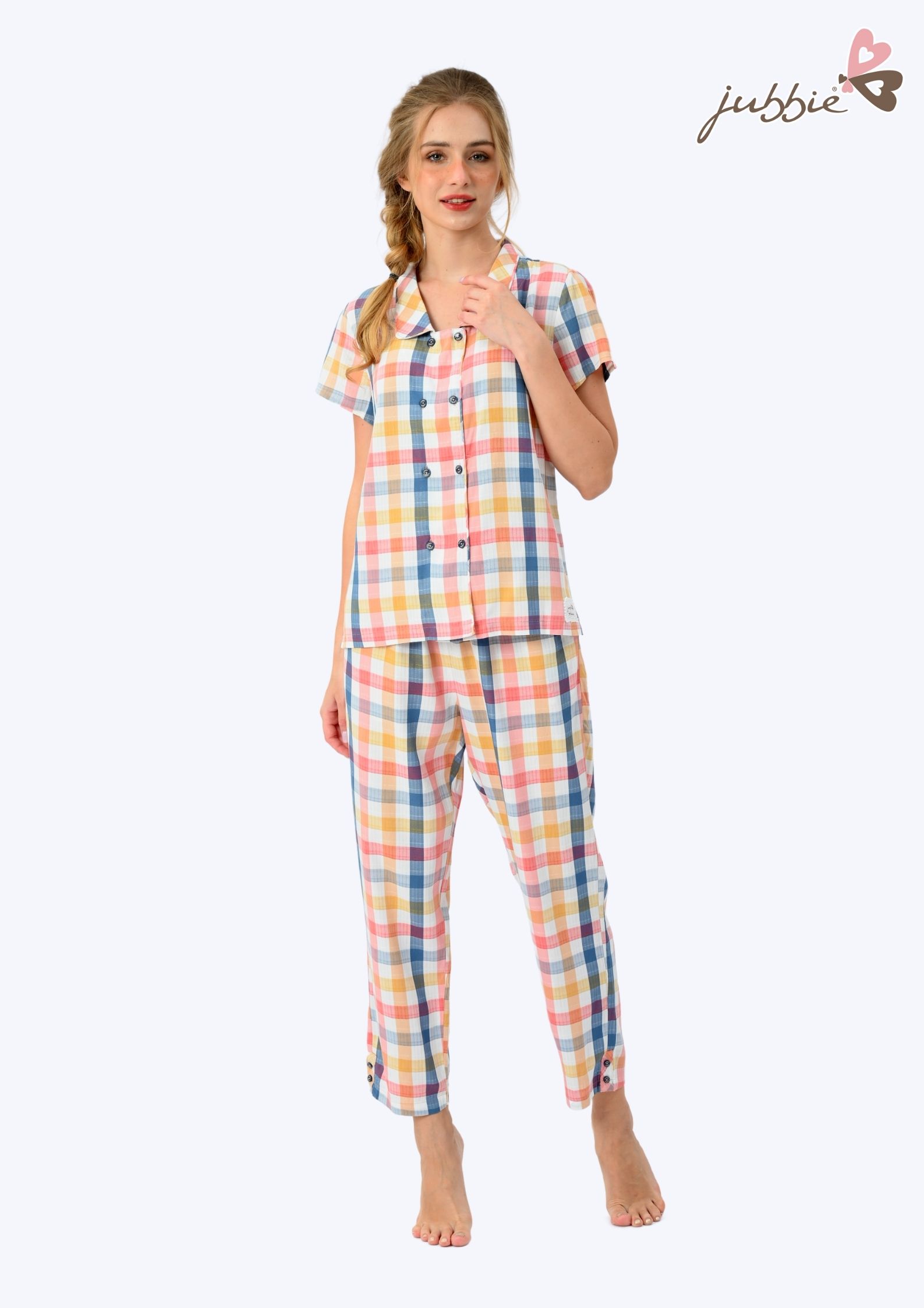 BD cổ bẻ nút đôi 40335