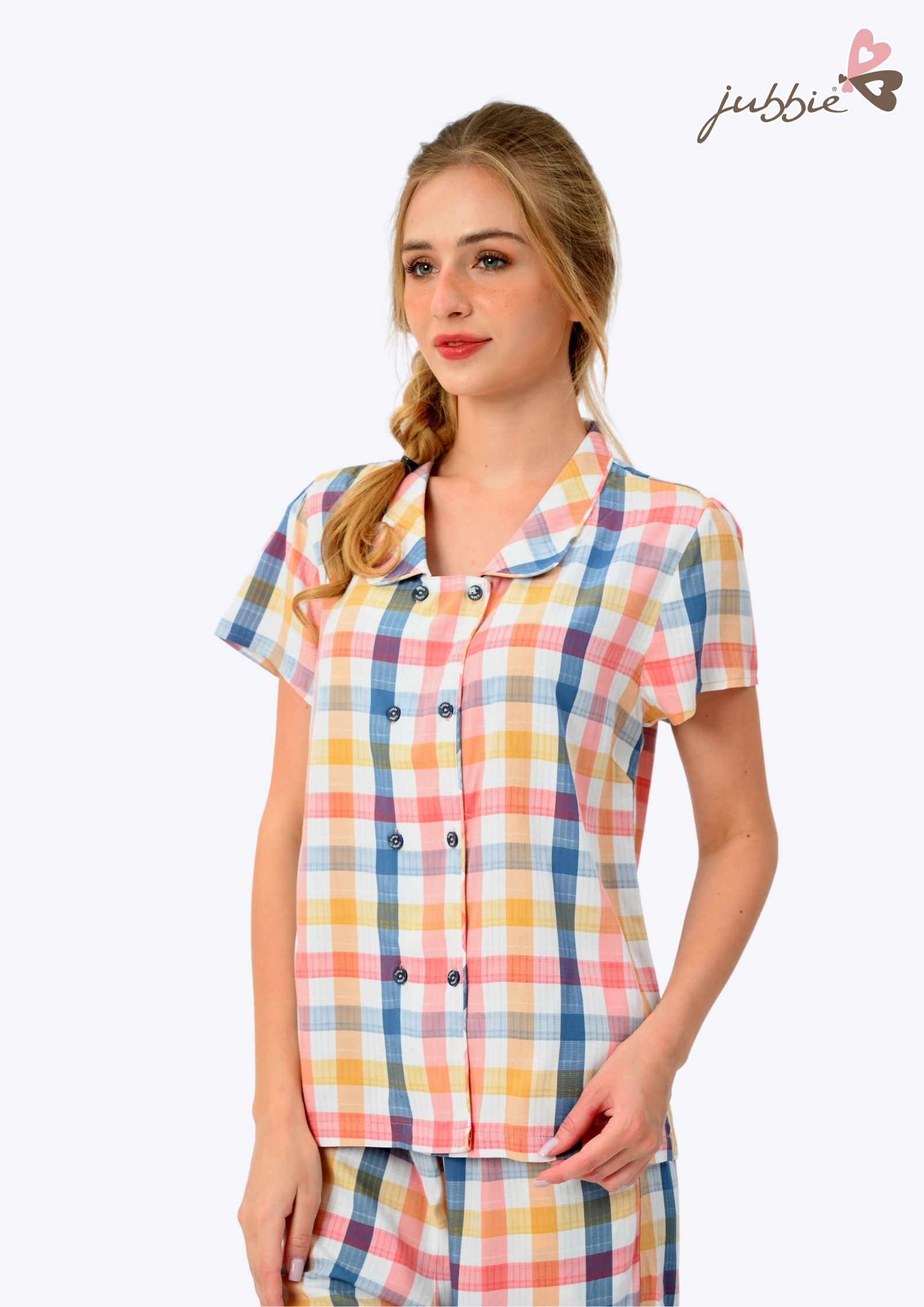 BD cổ bẻ nút đôi 40335