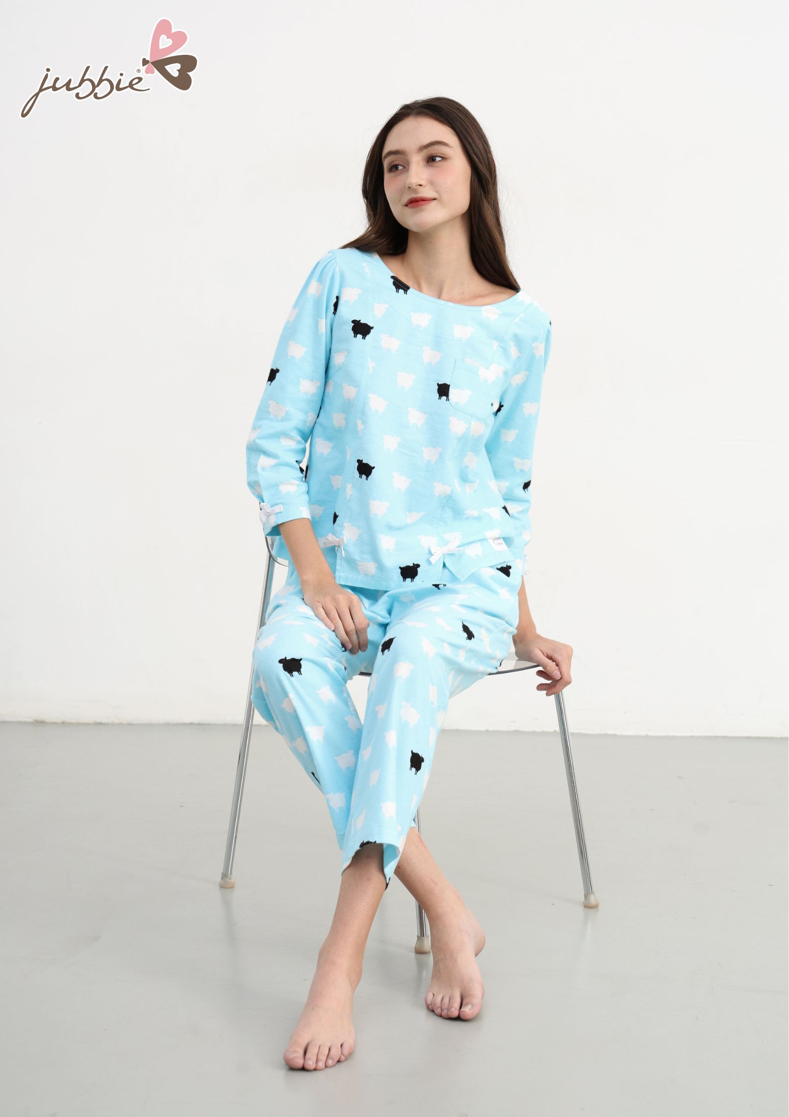 BD Cổ tròn xẻ nơ - 40400