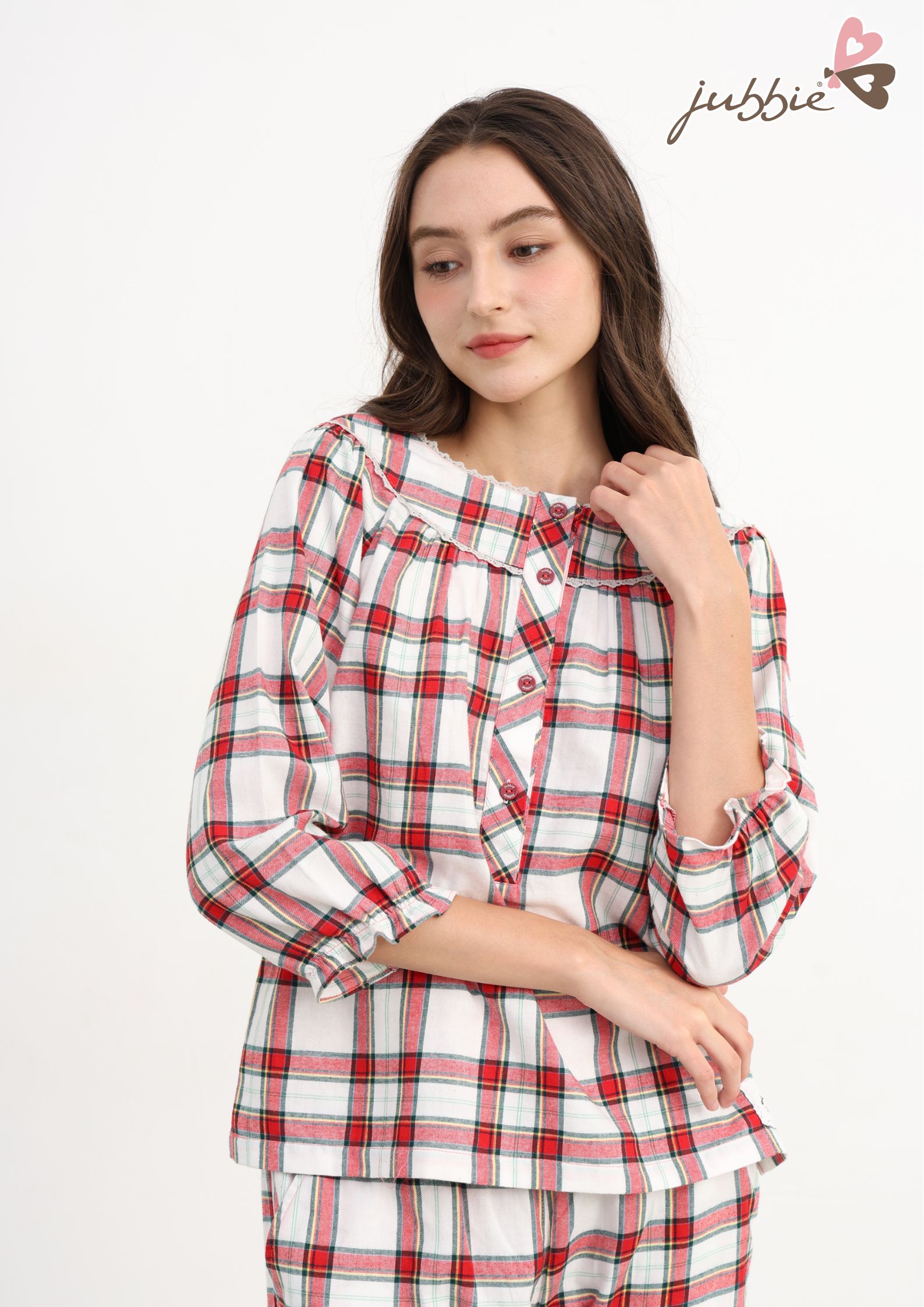 BD cổ tròn viền ren - 40412