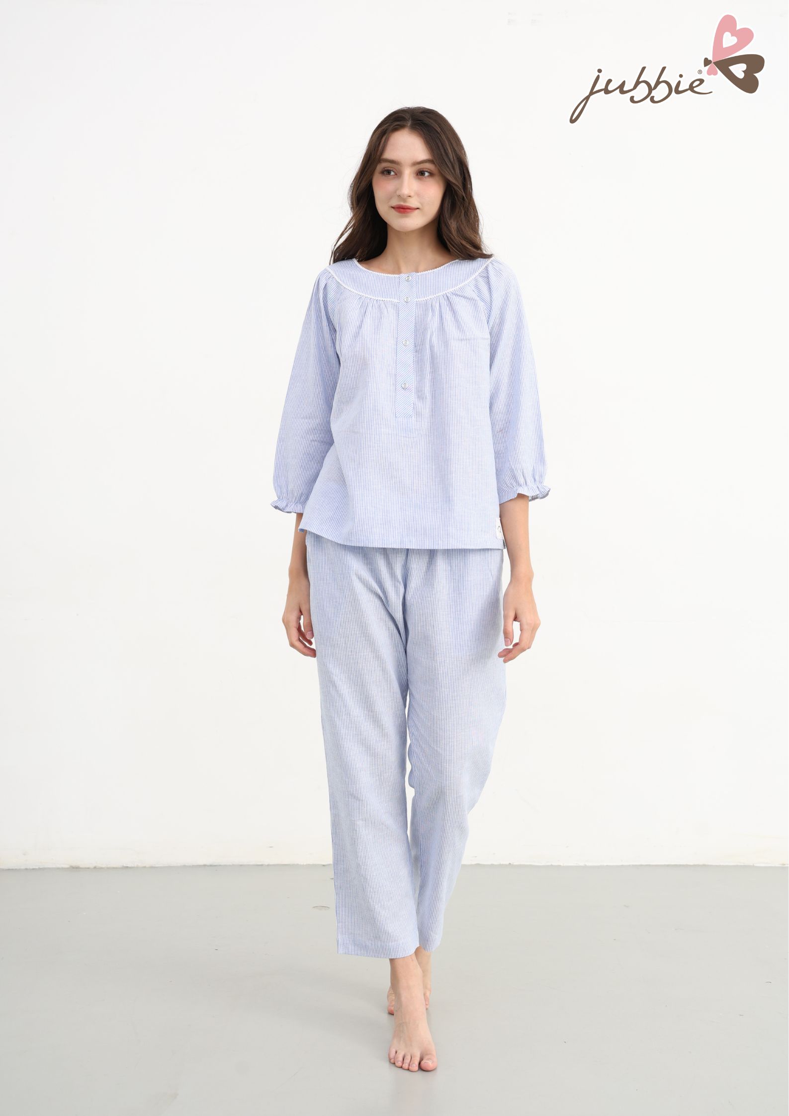 BD cổ tròn viền ren - 40412