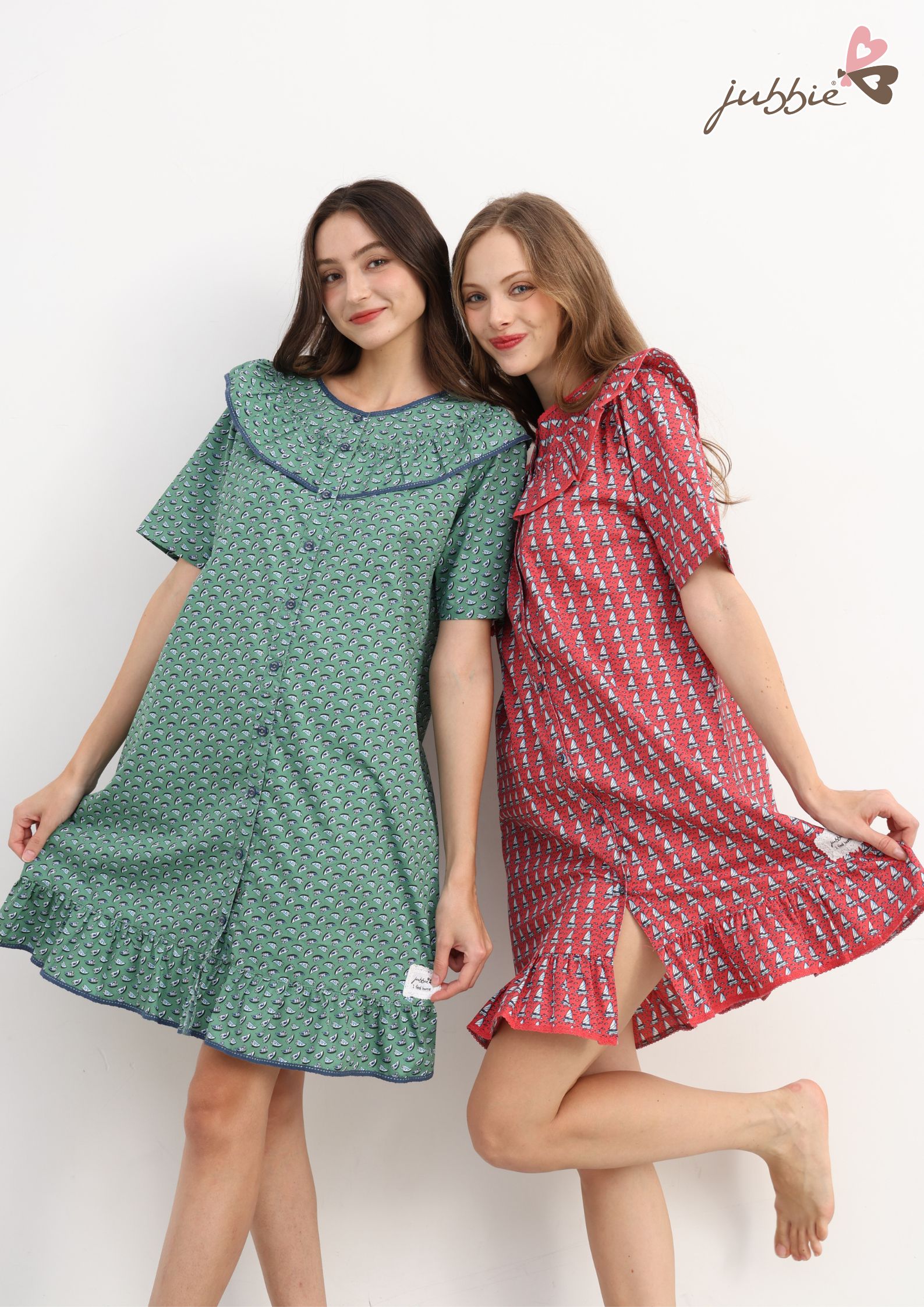 Đầm cổ tròn bèo - 50102