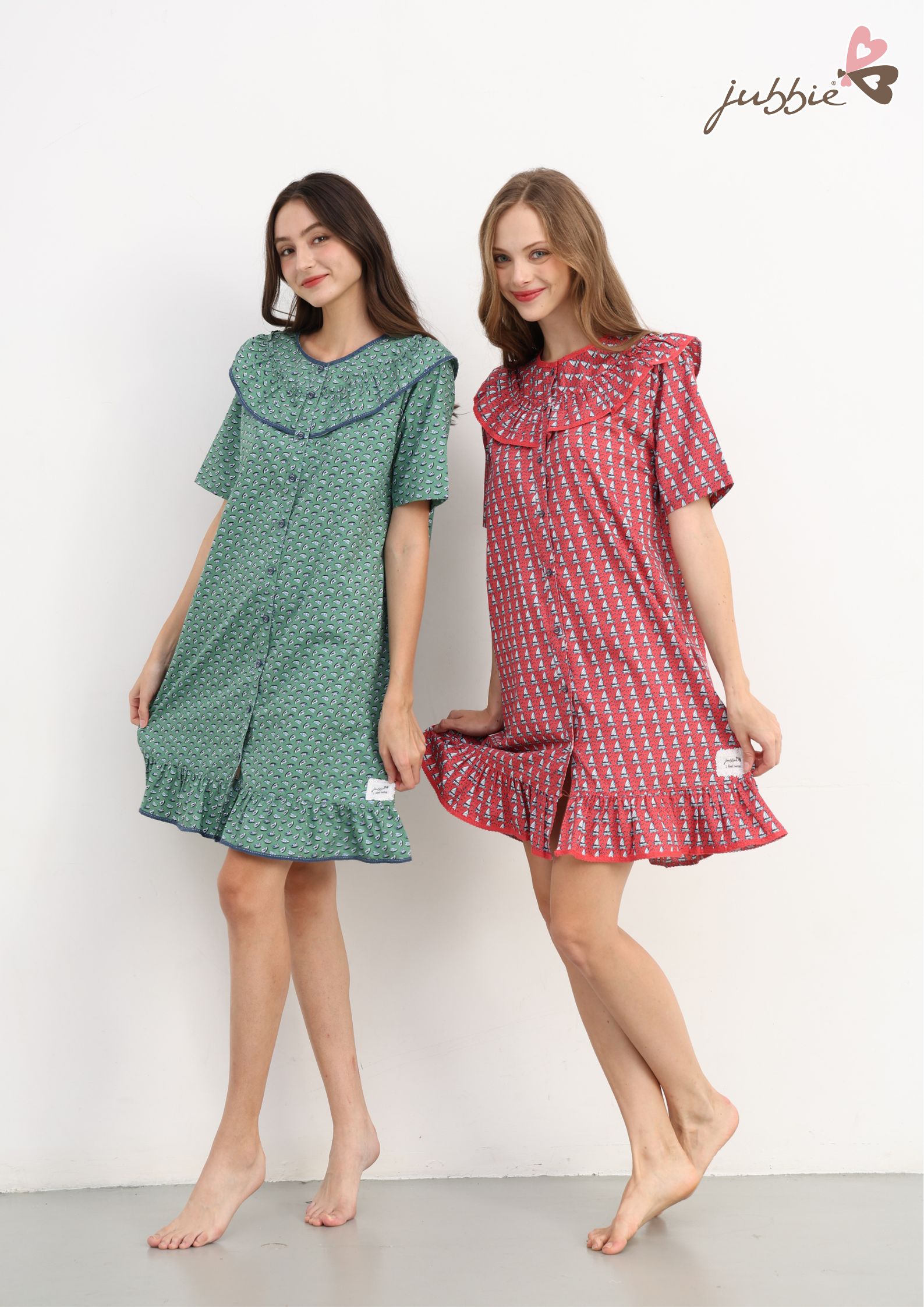 Đầm cổ tròn bèo - 50102