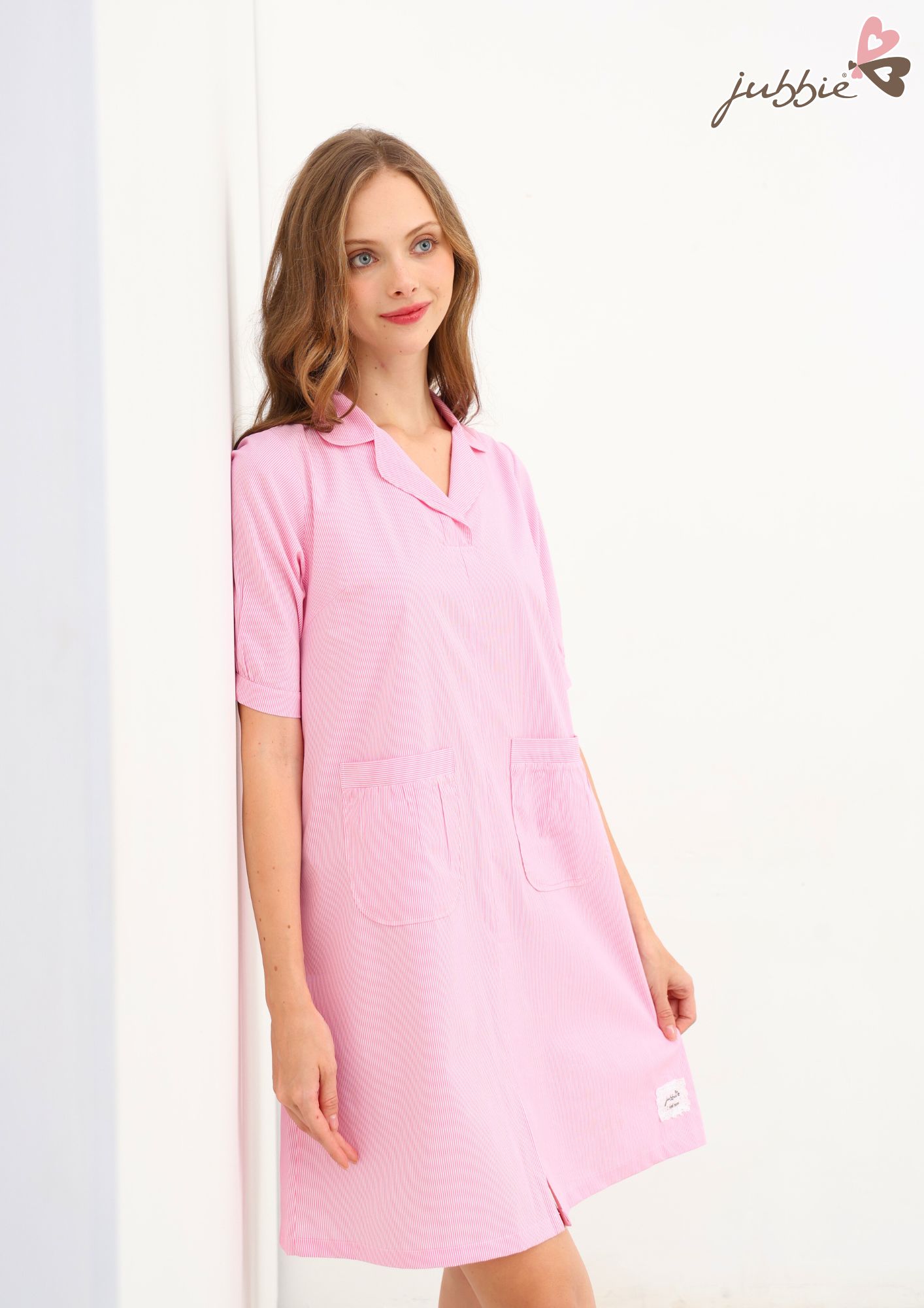 Đầm cổ bẻ 2 túi - 50105