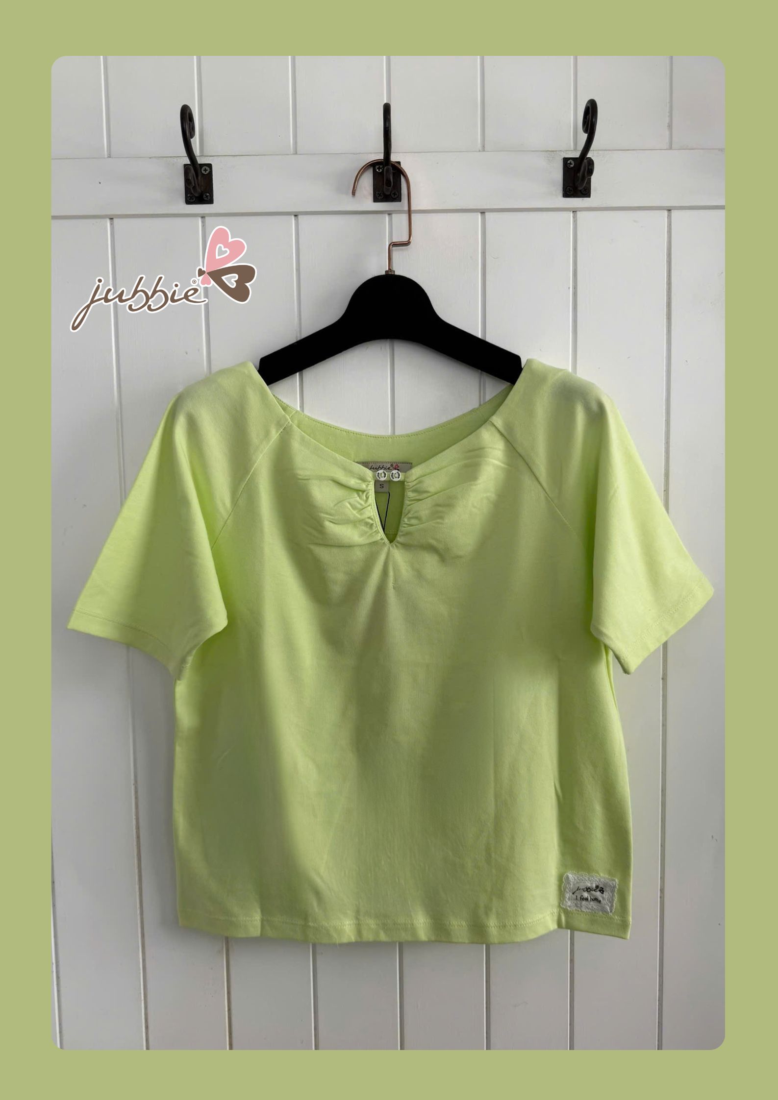 Áo cổ tròn 2 nút - 6034