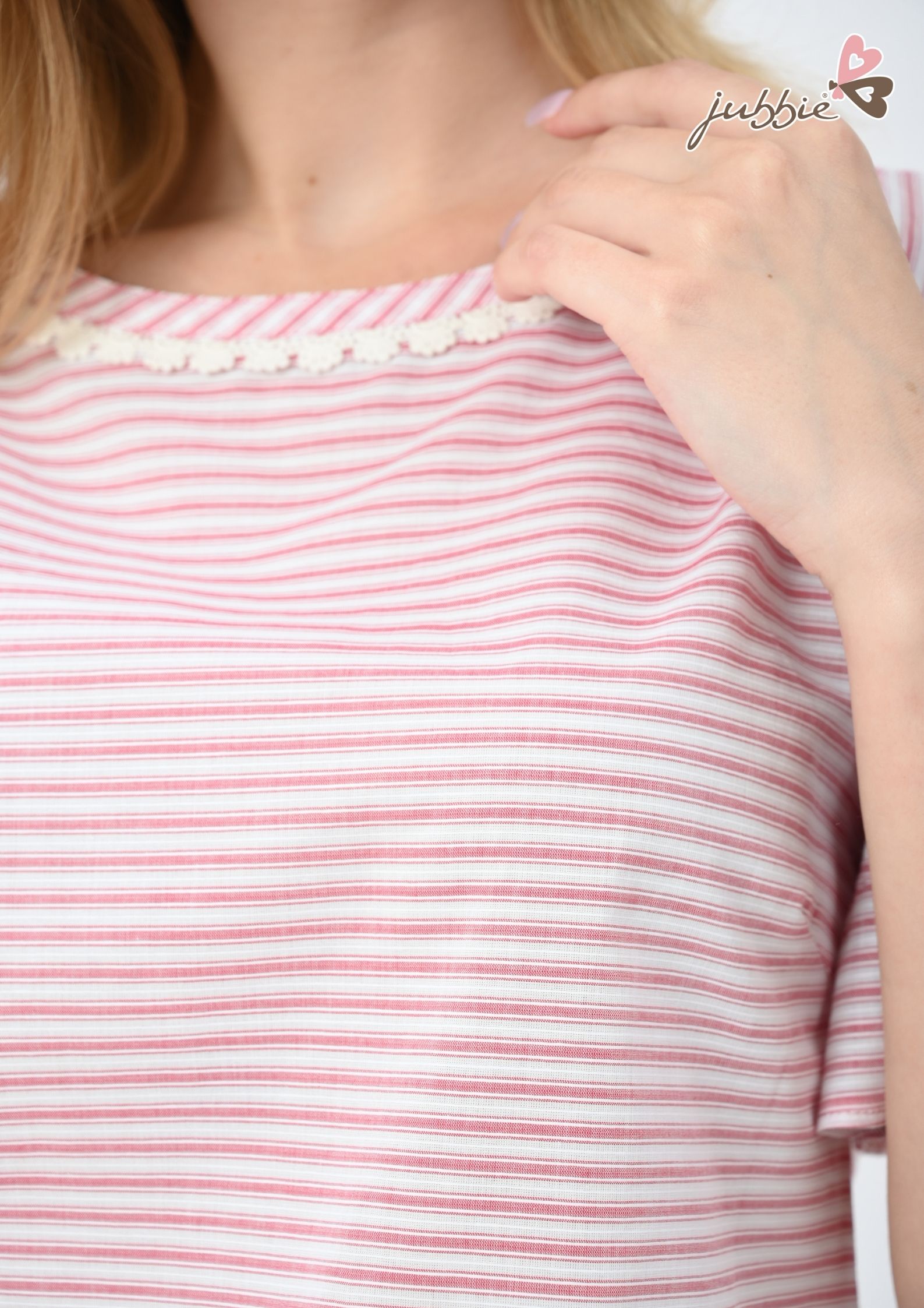 BL cổ tròn nẹp tà bèo - 32388