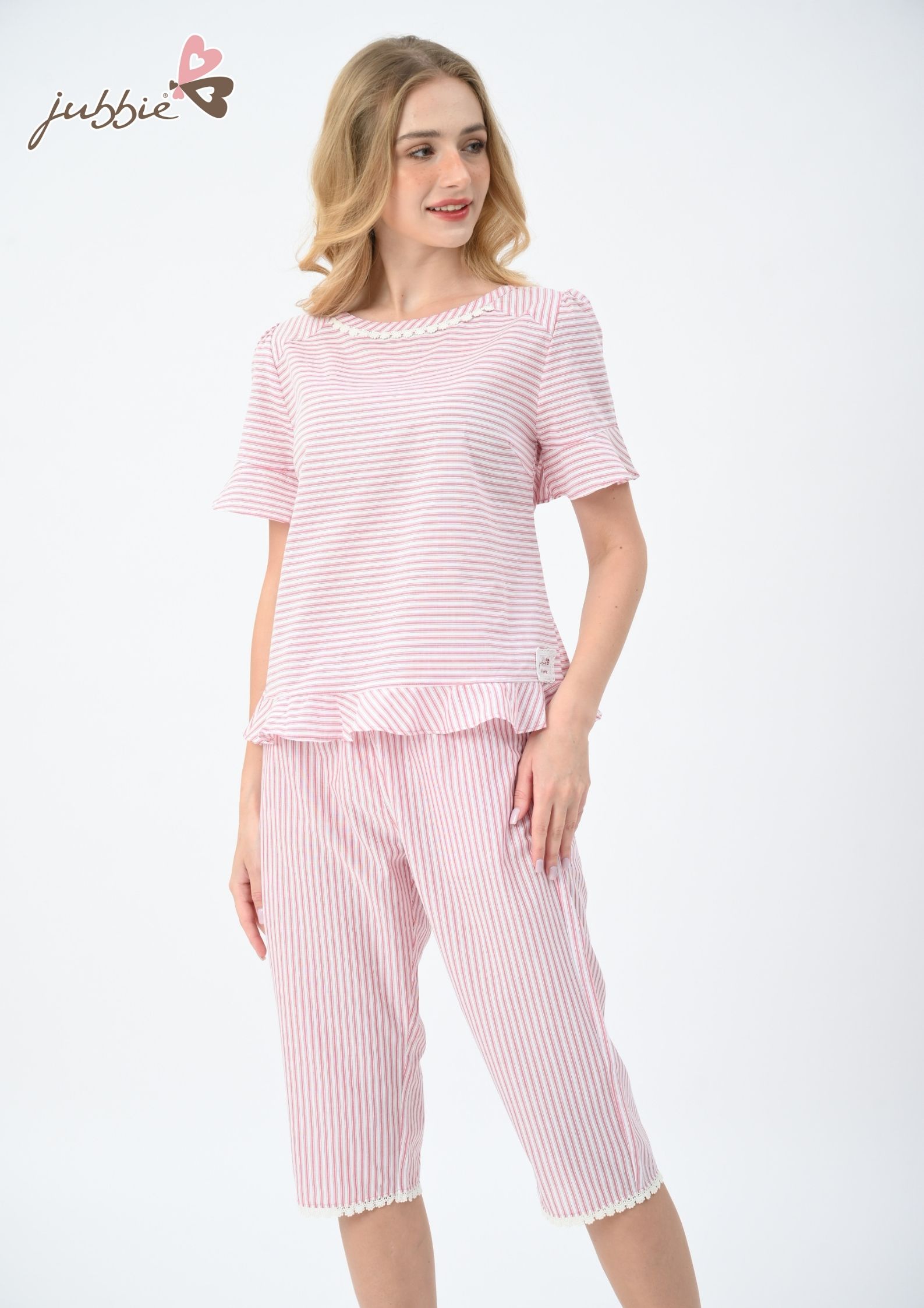 BL cổ tròn nẹp tà bèo - 32388