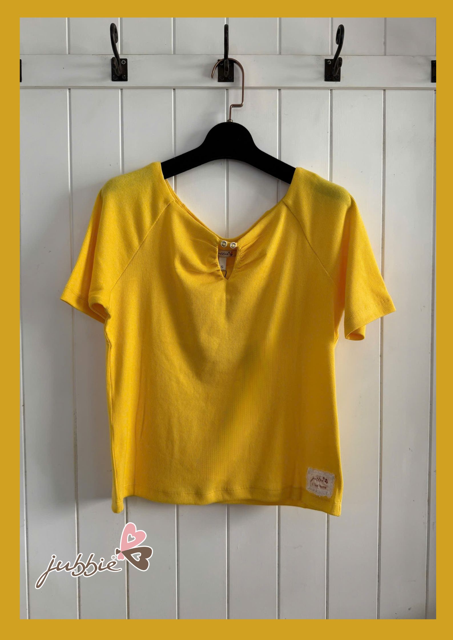 Áo cổ tròn 2 nút - 6034