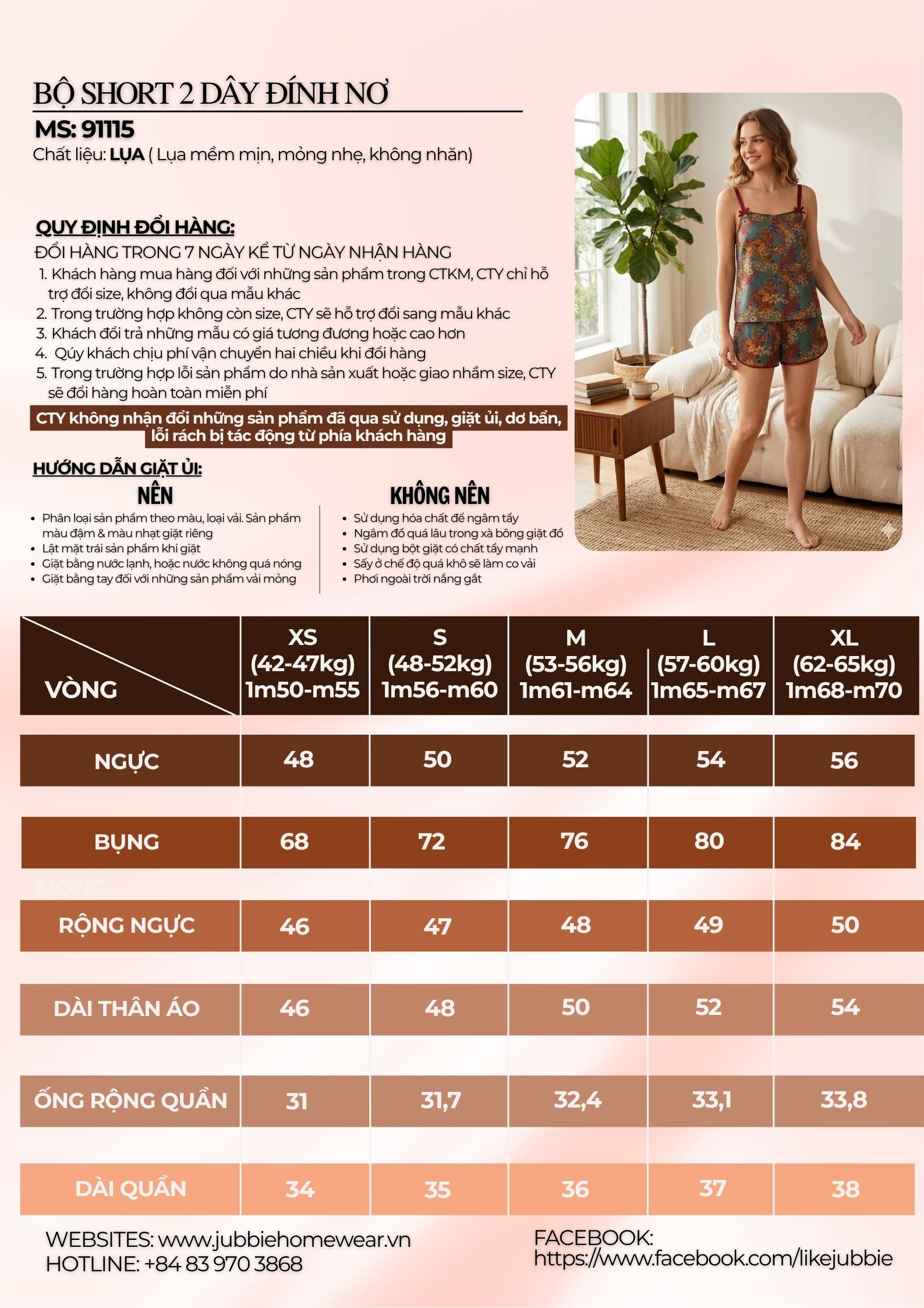 BS 2 dây nơ - 91115