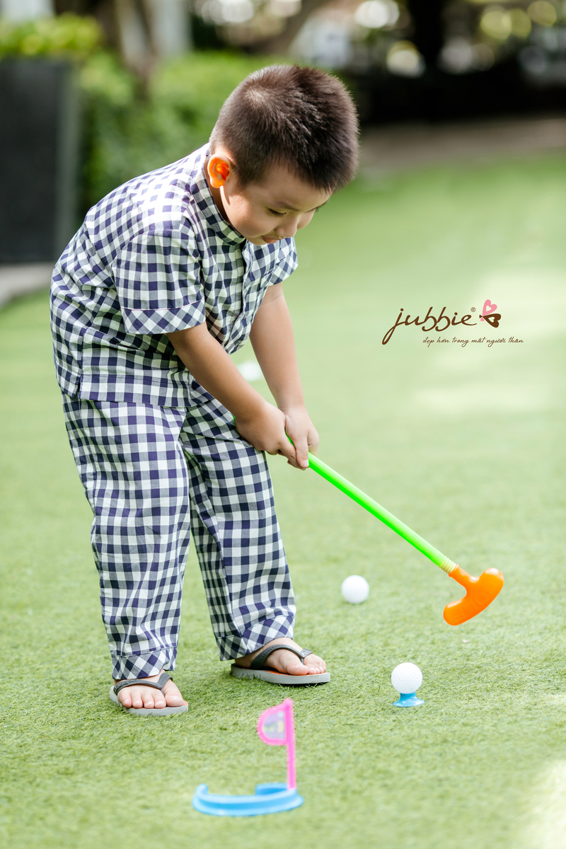 Bộ dài pijama tay ngắn 93002