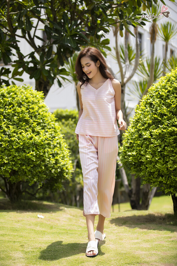 Bộ lửng áo cổ V sát nách - 93216