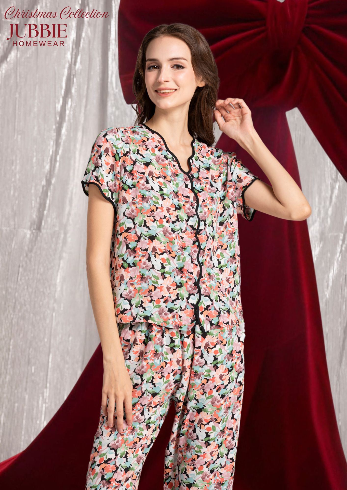 BL tay ngắn viền lượng sóng - 93246