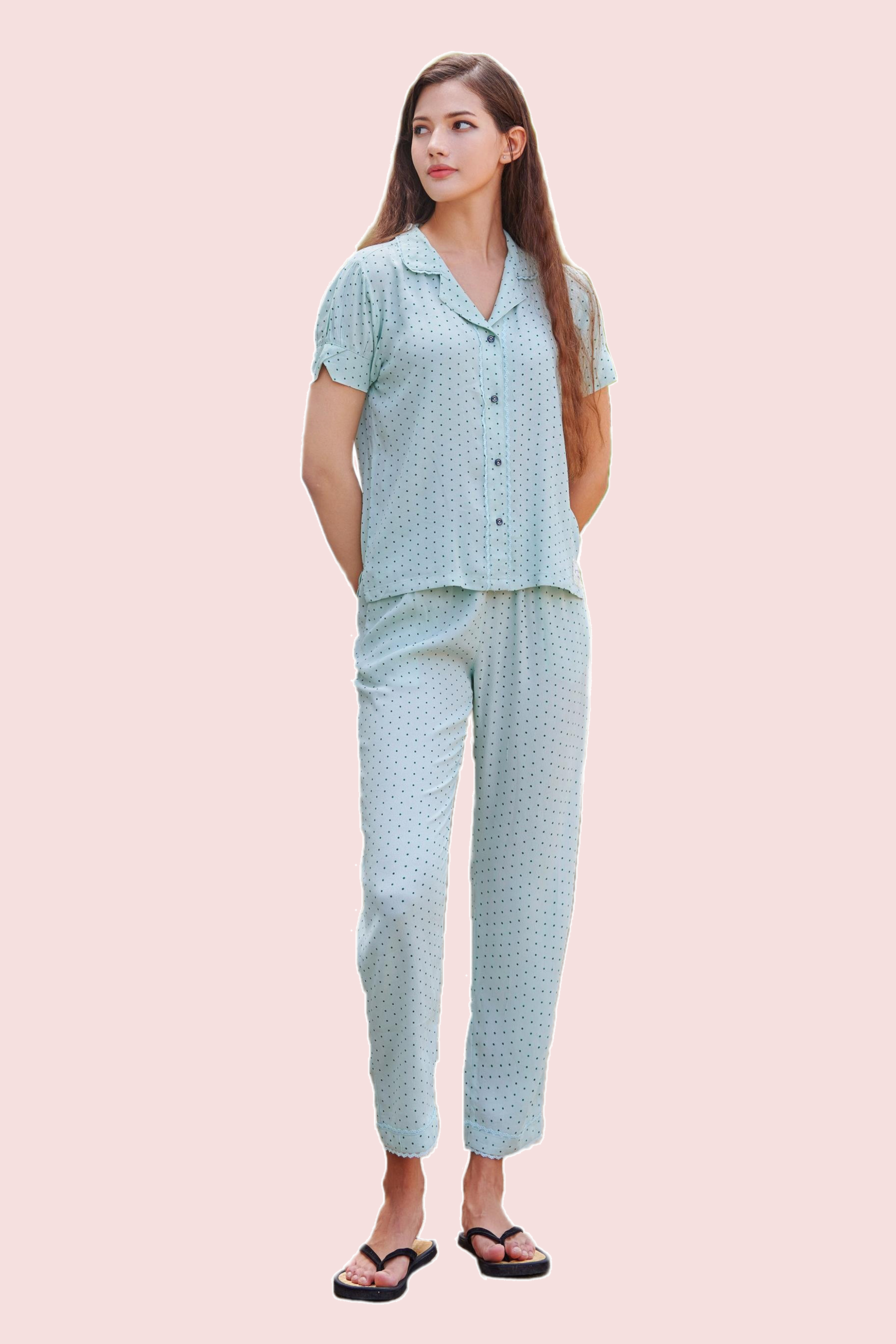 BD tay búp cài nút 94032