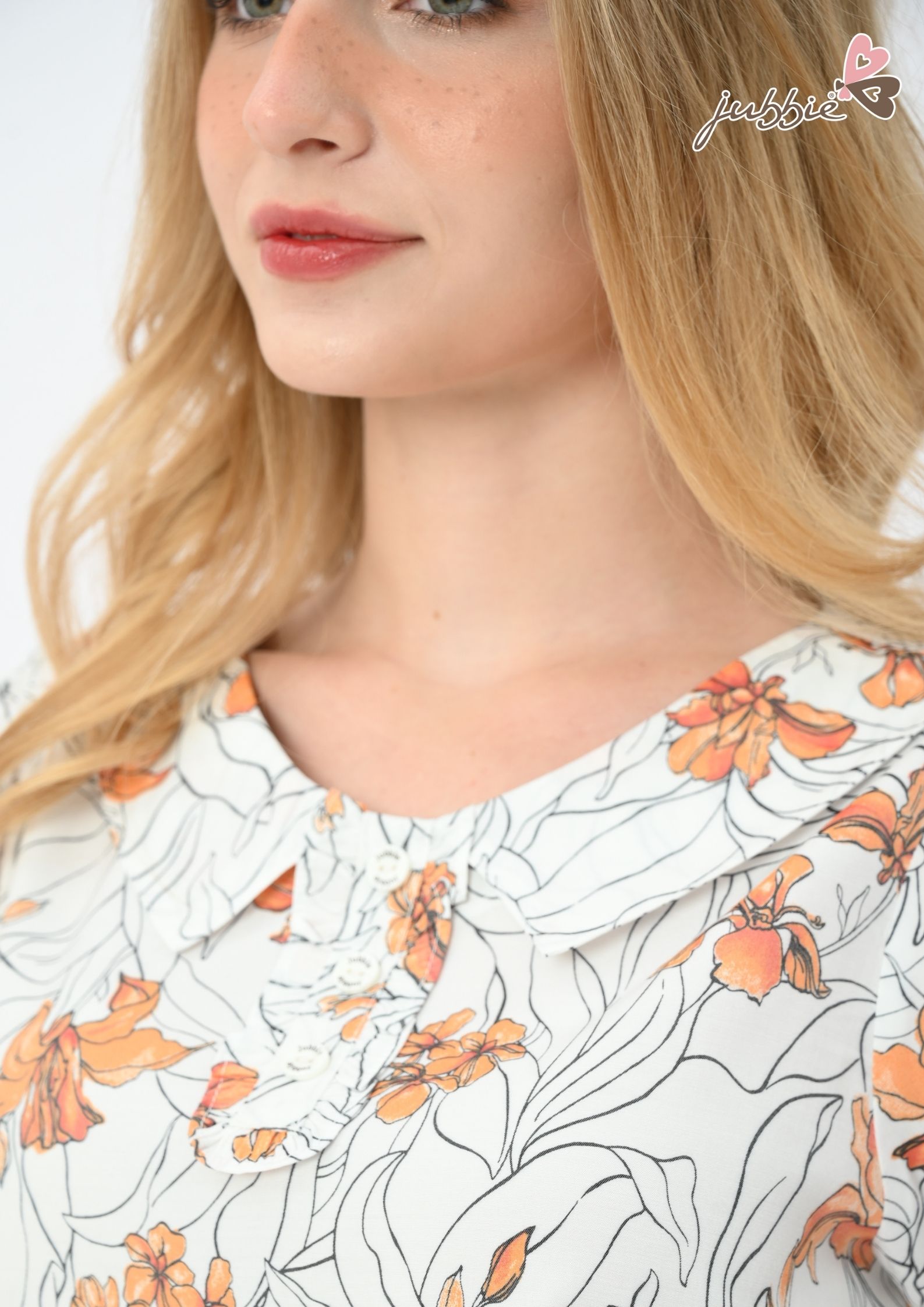 BD cổ trụ 3 nút tay ngắn - 40325