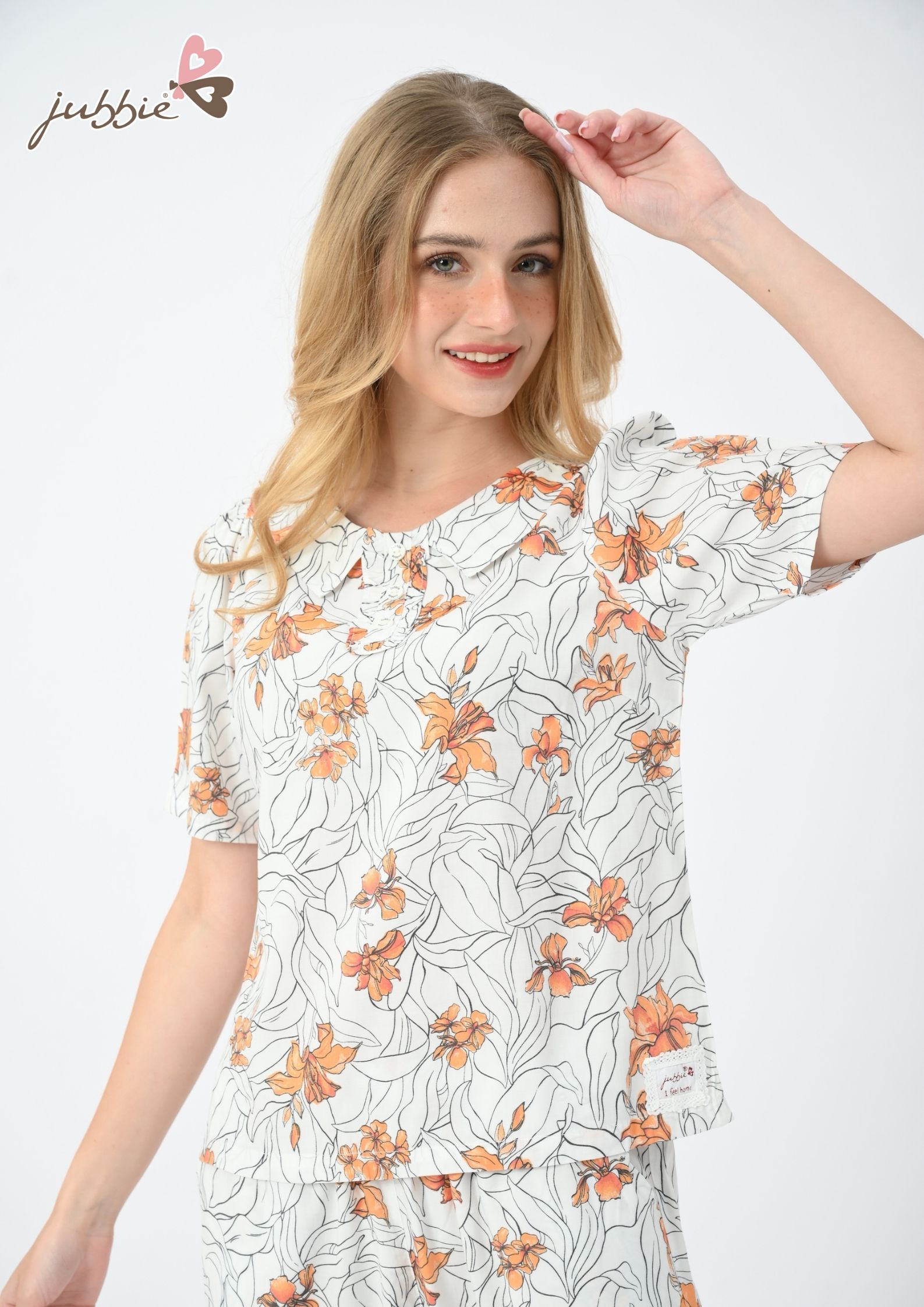 BD cổ trụ 3 nút tay ngắn - 40325