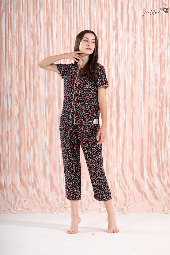 BL áo cổ tròn cài nút - 32383