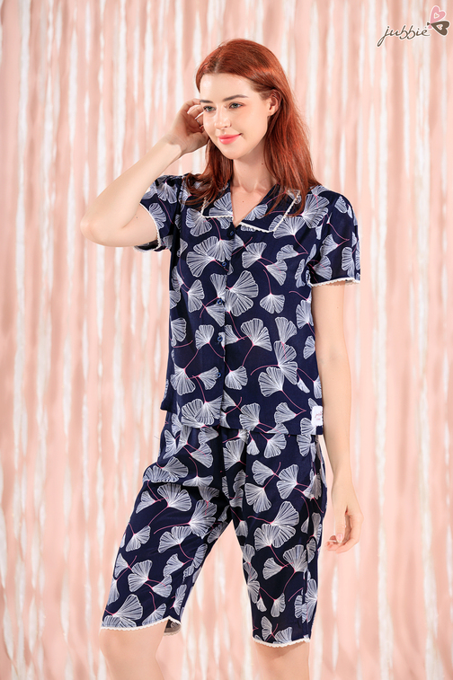 BL cổ viền ren cài nút - 32392