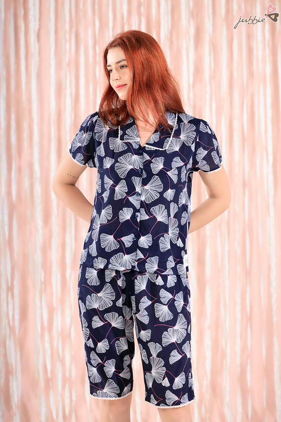 BL cổ viền ren cài nút - 32392