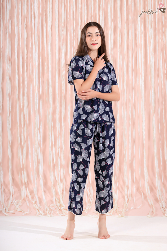 BD Cổ viền ren cài nút - 40315