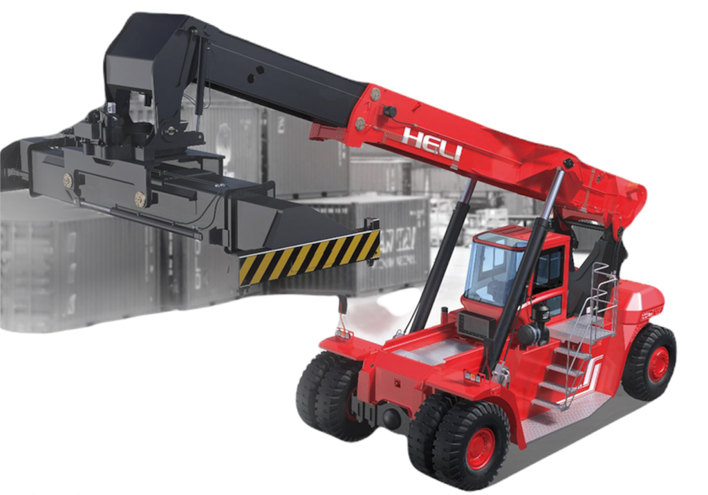 xe nâng gắp container 45 tấn