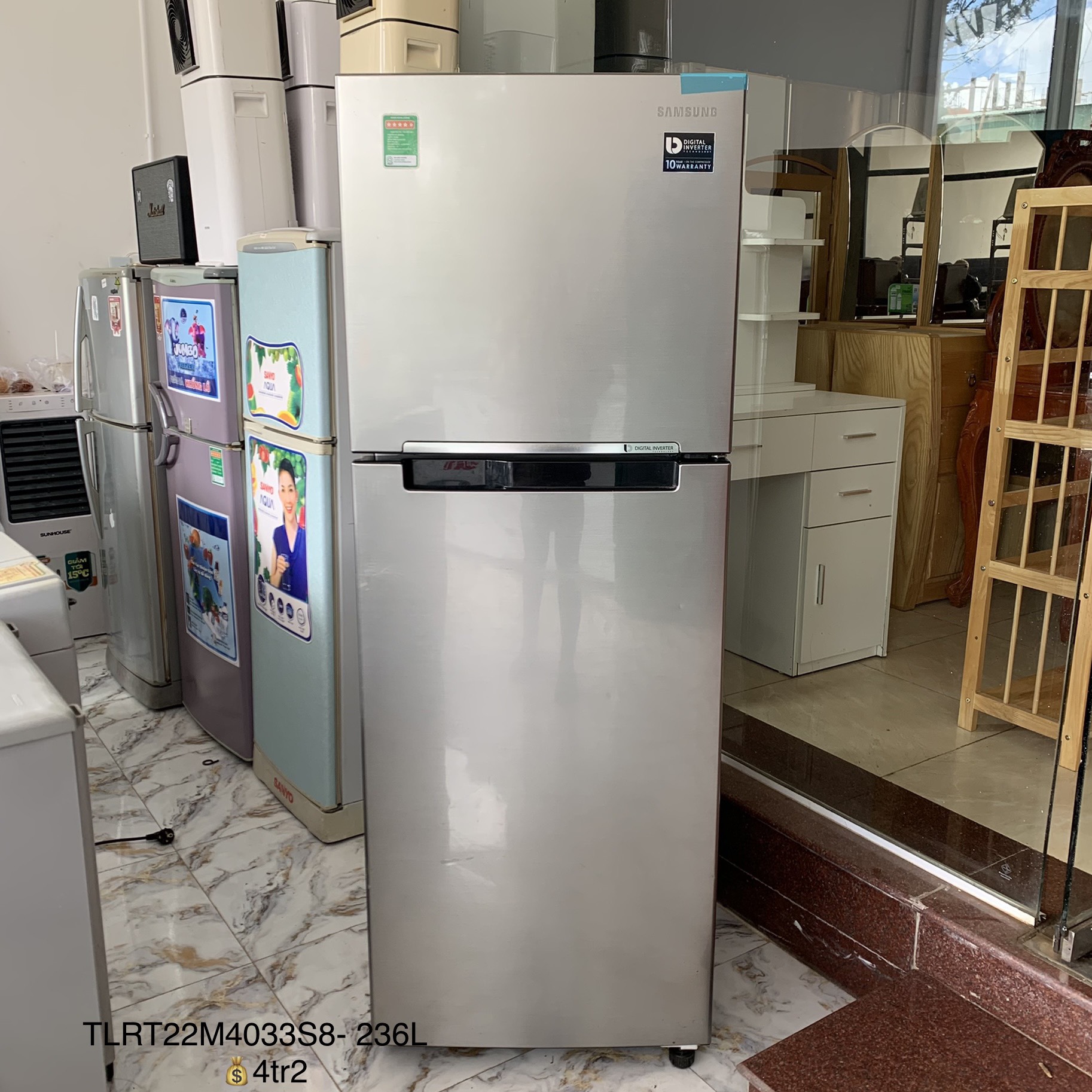 Tủ lạnh SAMSUNG 236L