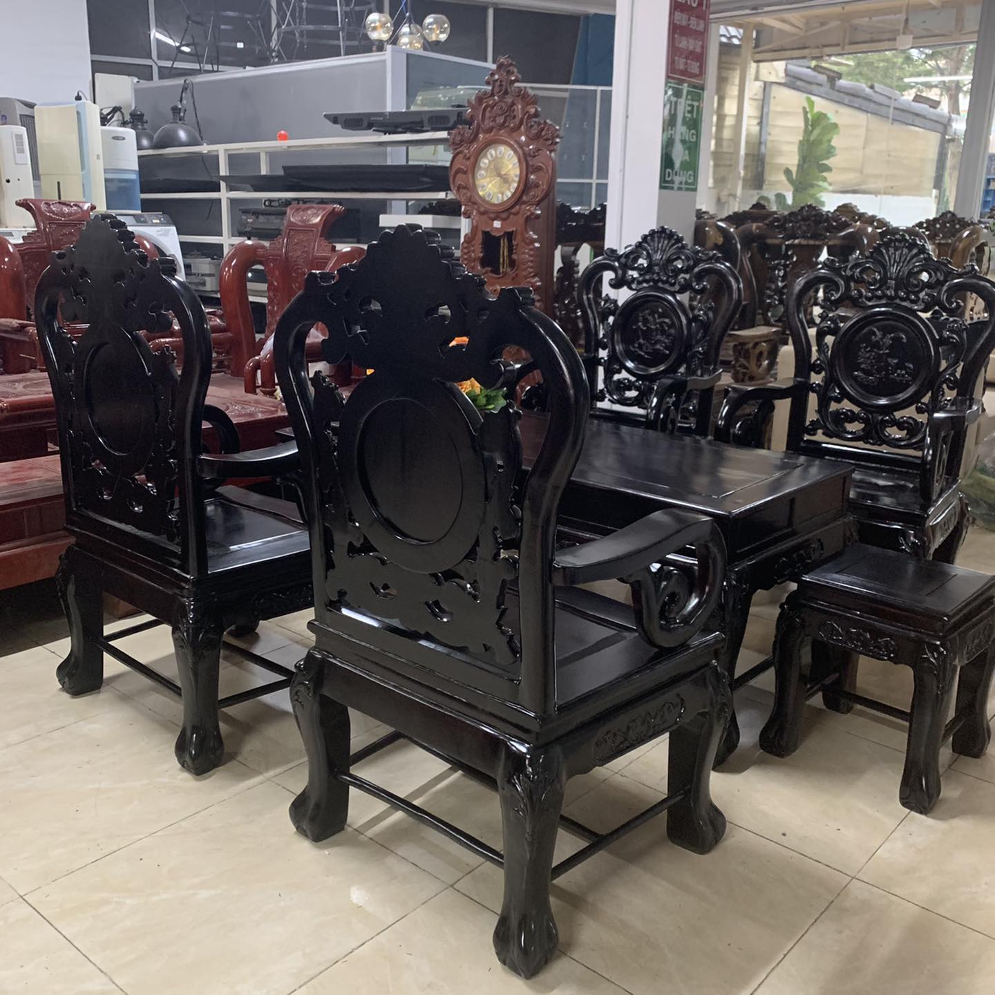 Bộ bàn ghế gỗ trắc