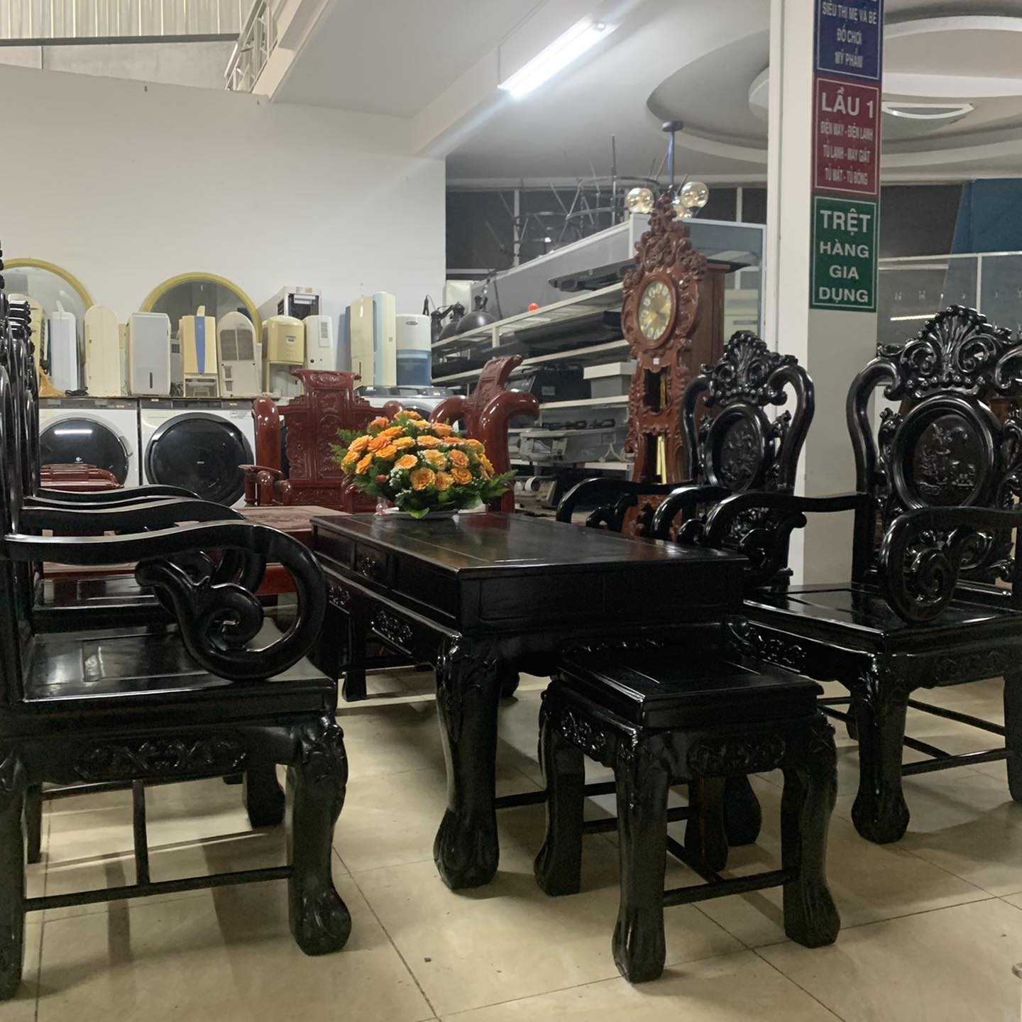 Bộ bàn ghế gỗ trắc