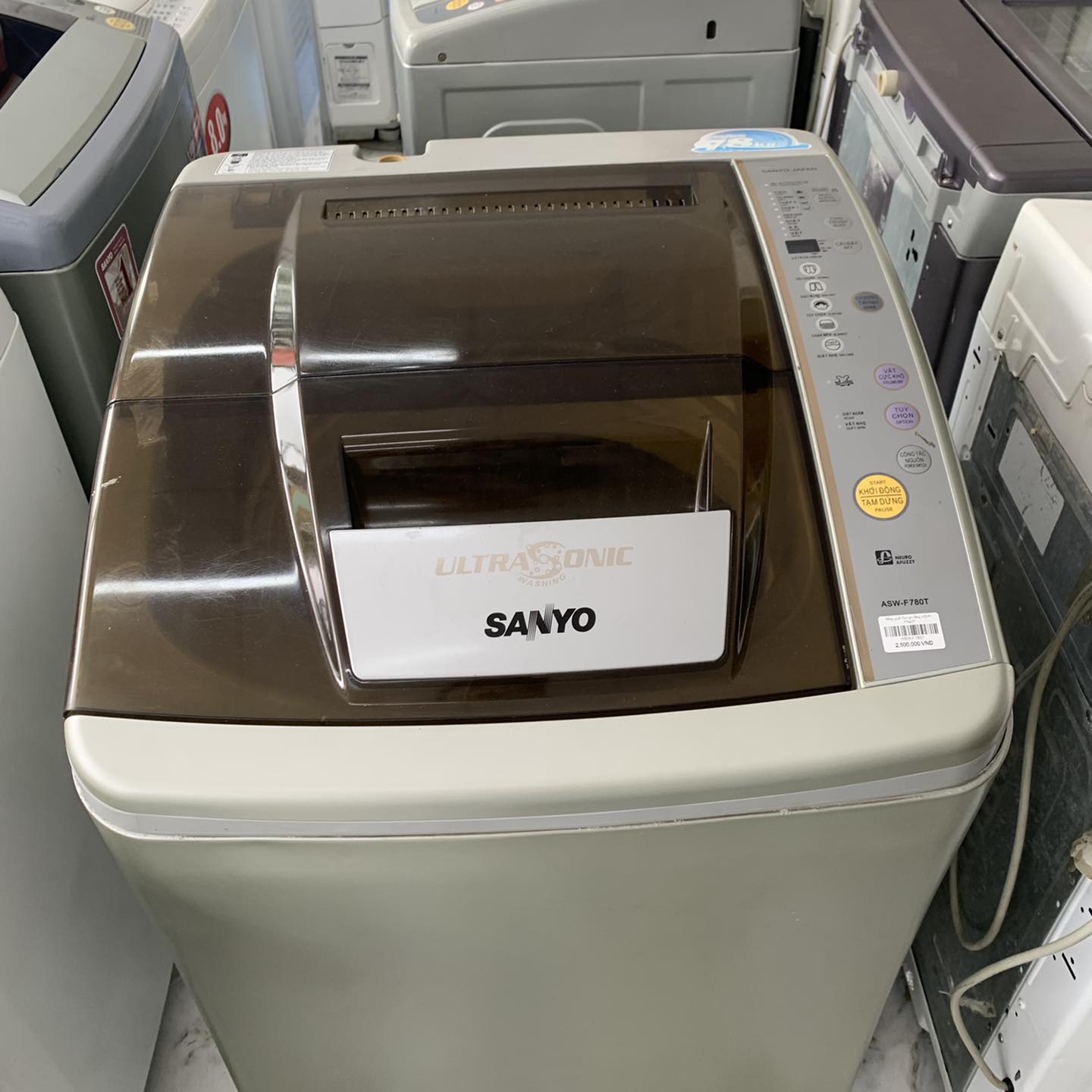Máy giặt Sanyo 8kg ASW-F780T