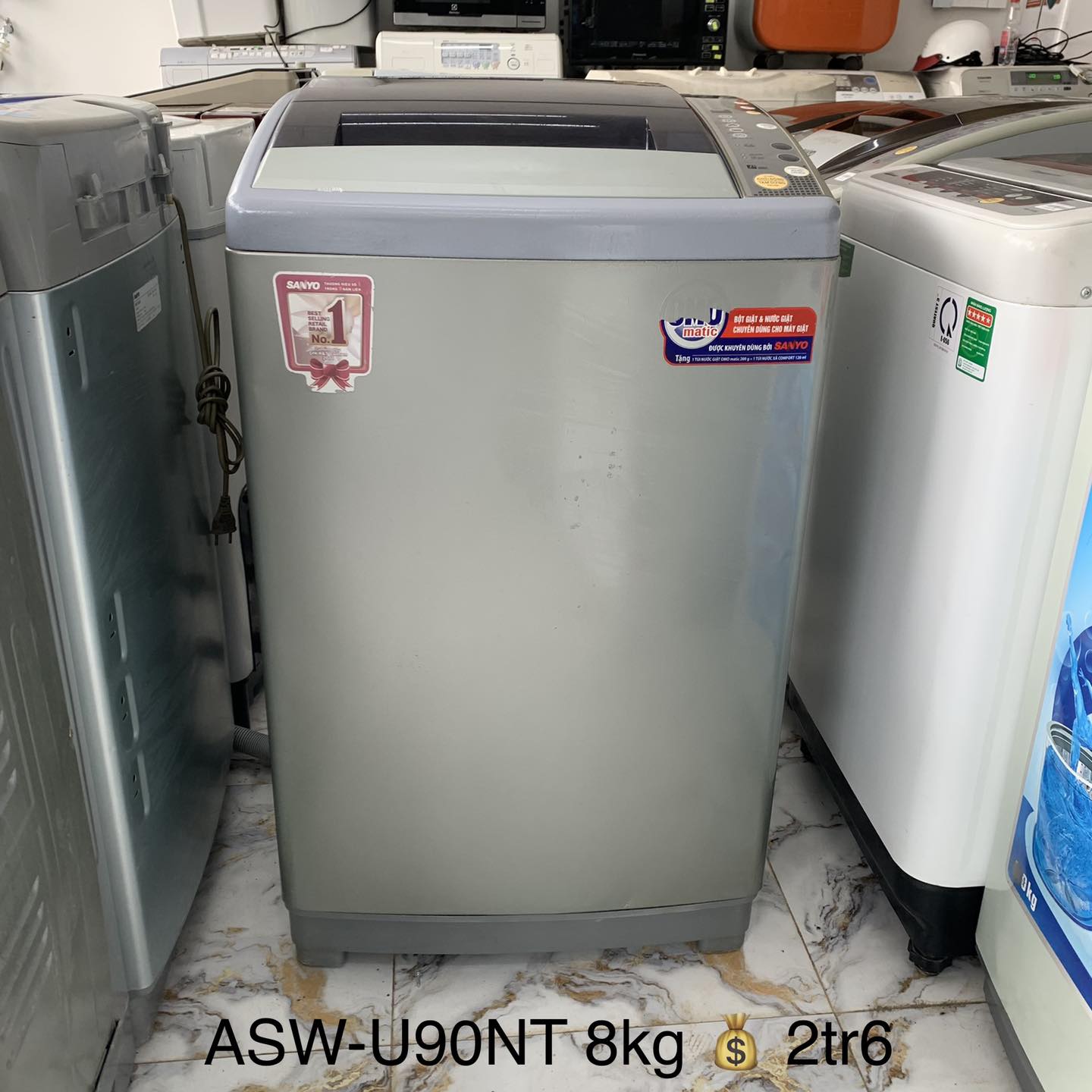 Máy giặt Sanyo ASW-U90NT