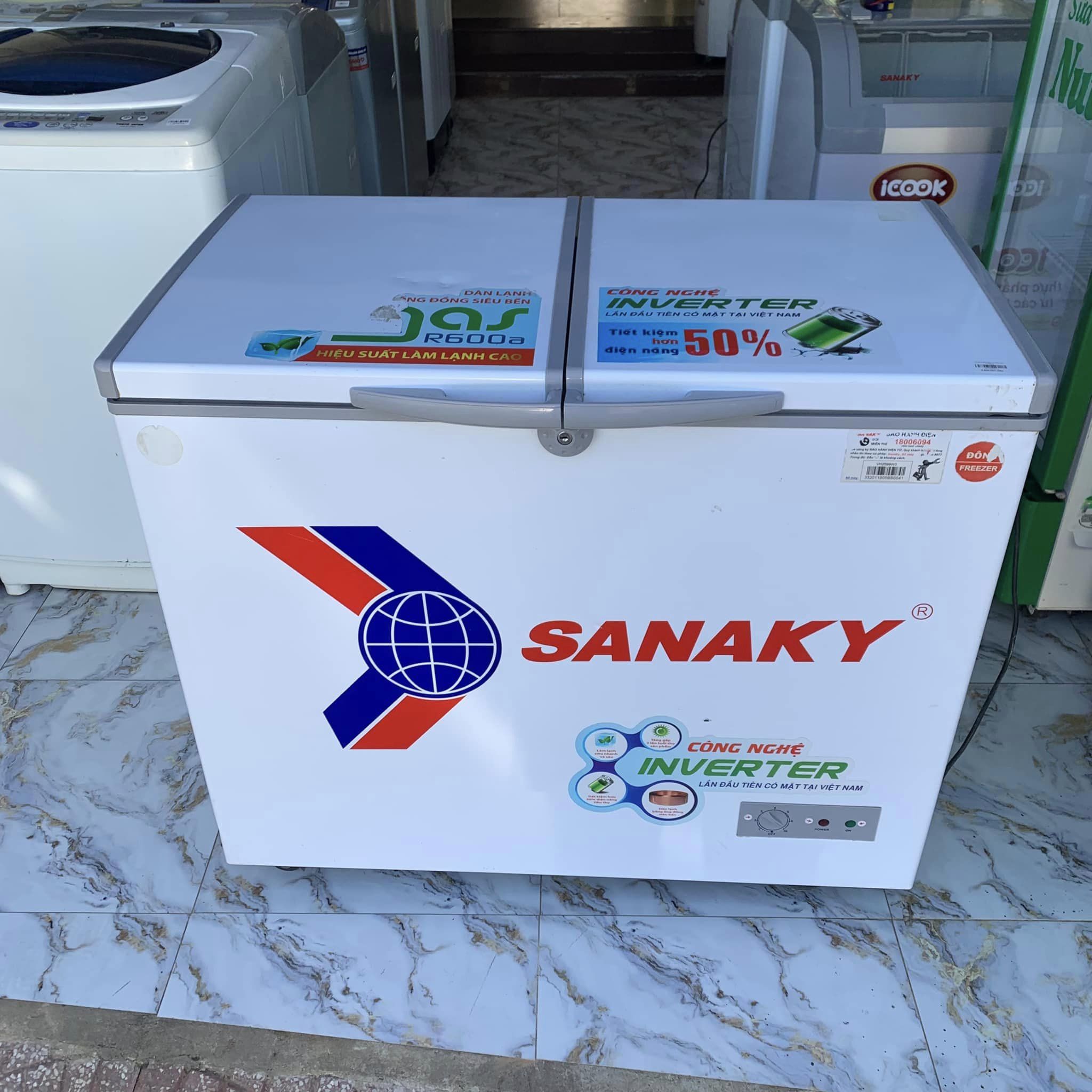 Tủ đông Sanaky inverter VH-2599W3