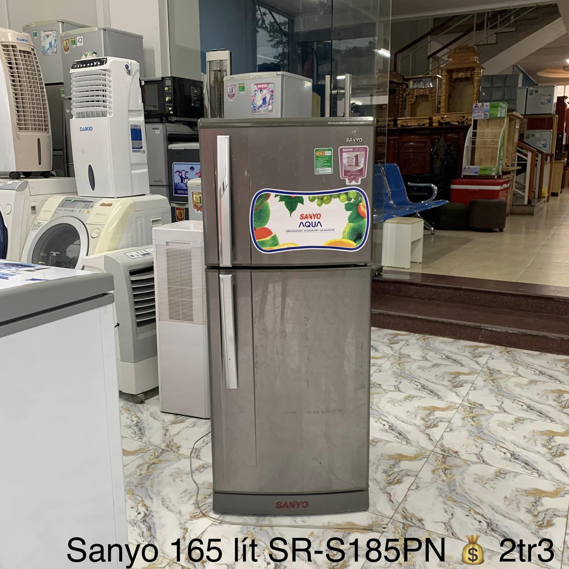 Tủ lạnh Sanyo 165L