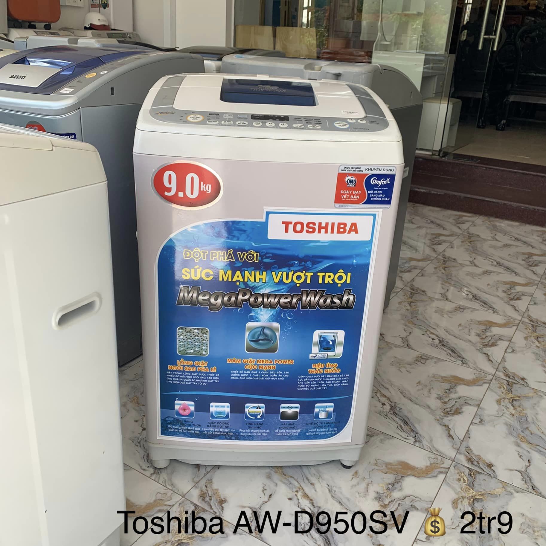 Máy giặt Toshiba AW-D950SV