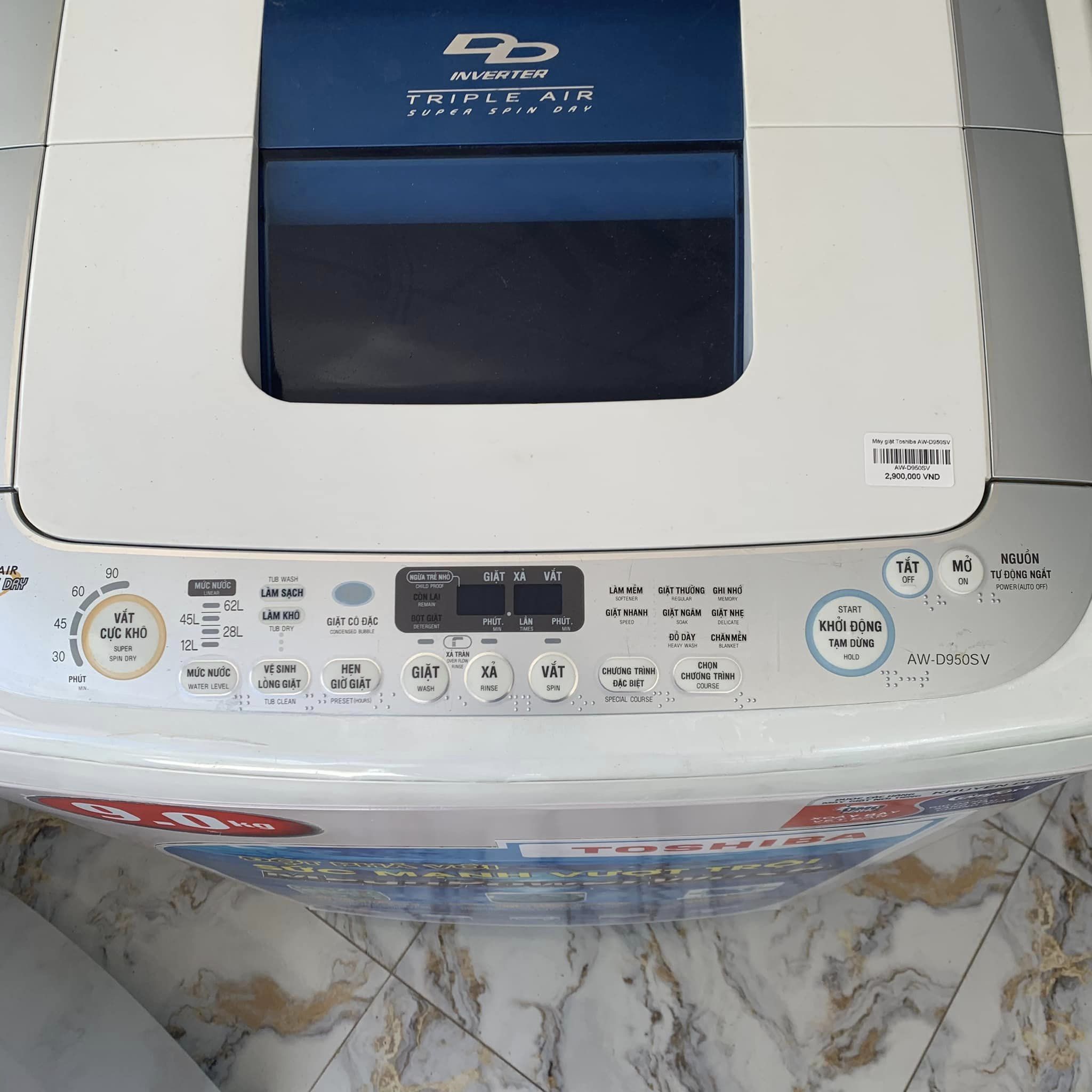 Máy giặt Toshiba AW-D950SV