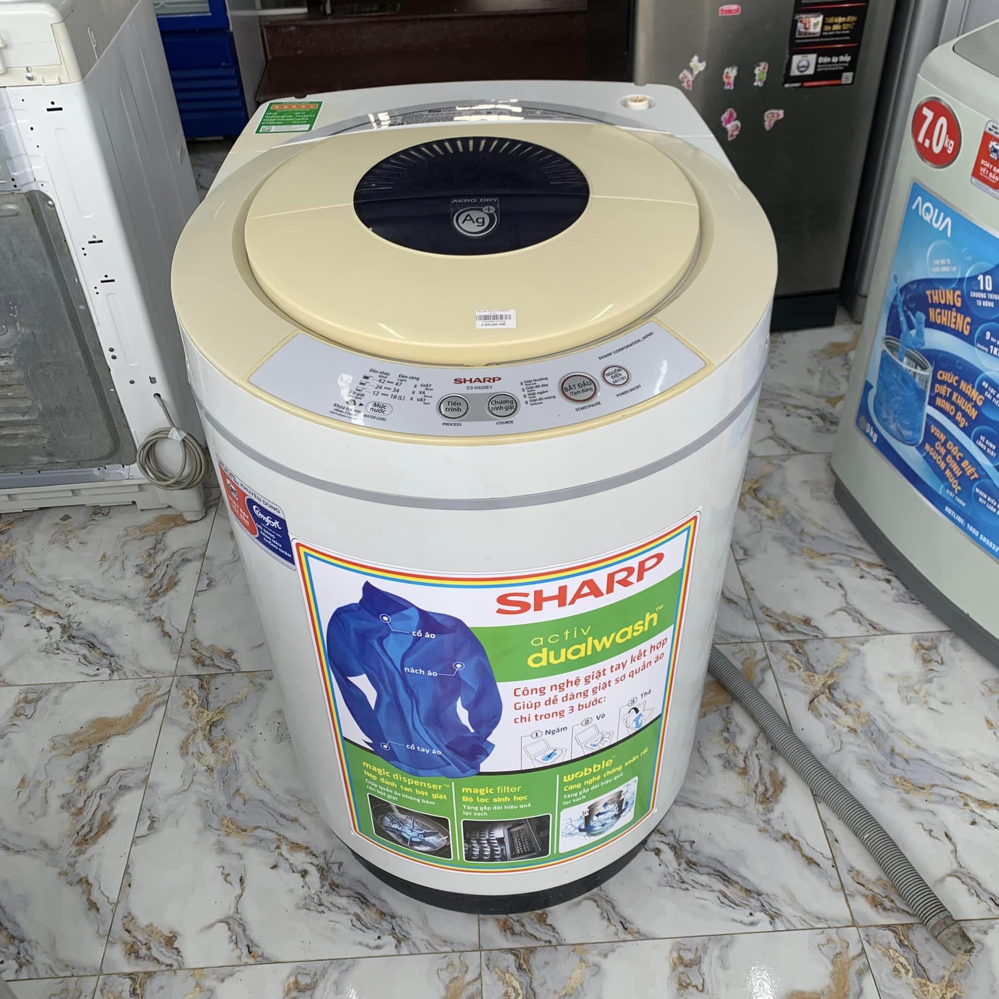 Máy giặt Sharp ES-N820EV 8.2kg